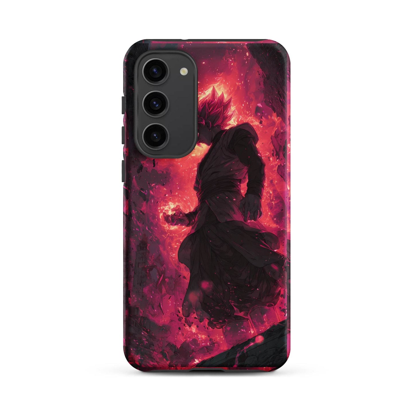 Zamasu Goku Black, Pink Rose Super Saiyan Dragon Ball Tough case for Samsung® - Chromavolt