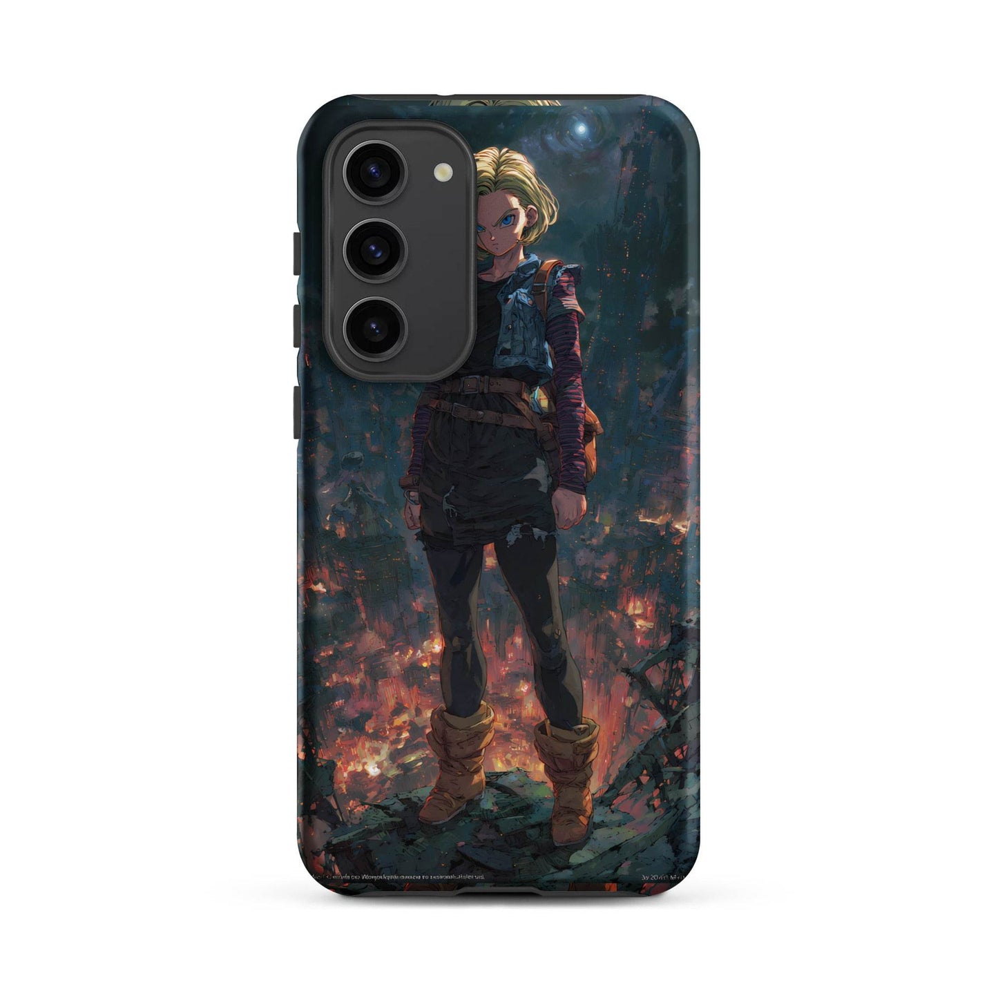 Android 18 Dragon Ball Z Anime Tough case for Samsung® - Chromavolt