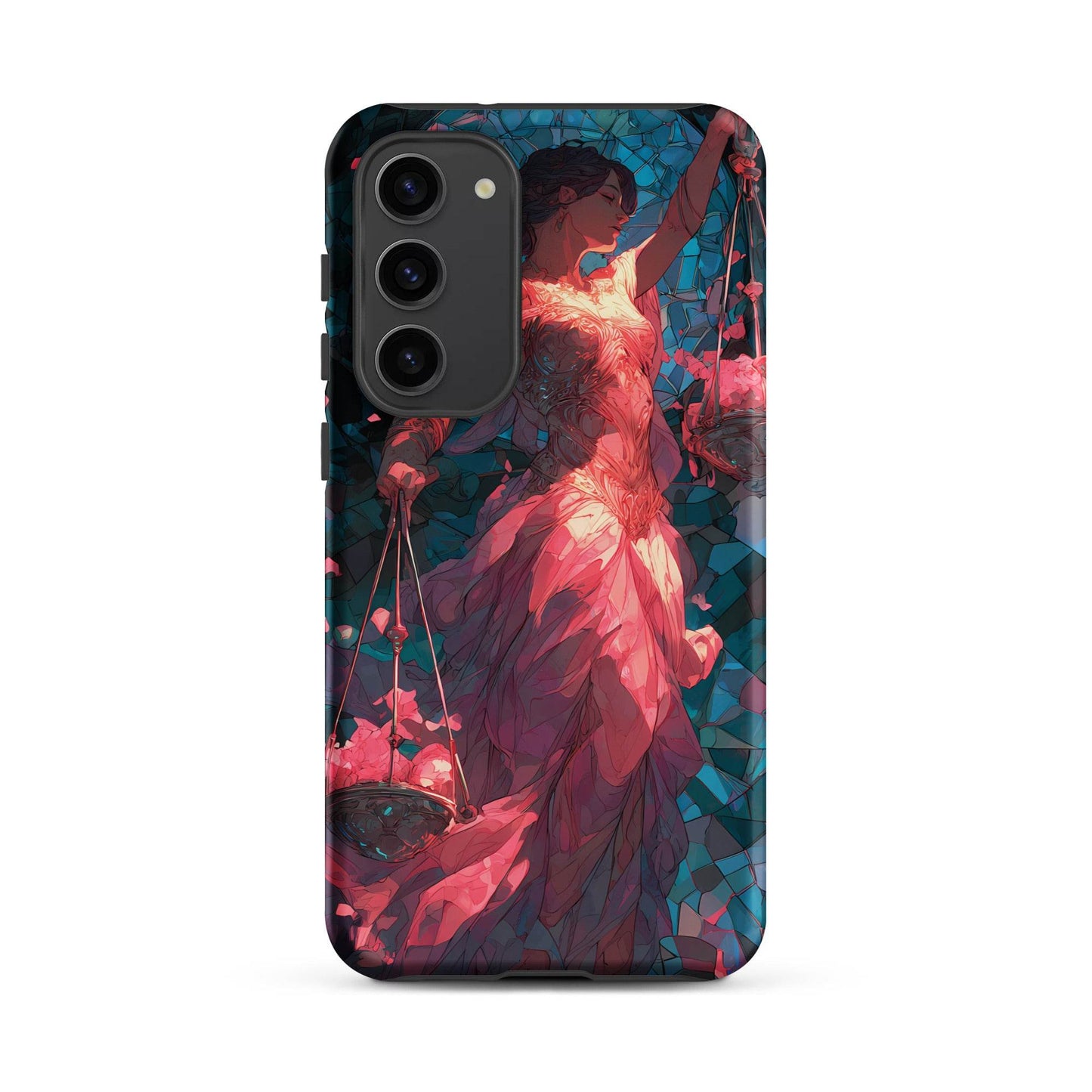 Libra Zodiac Sign Fan Art Tough case for Samsung® - Chromavolt
