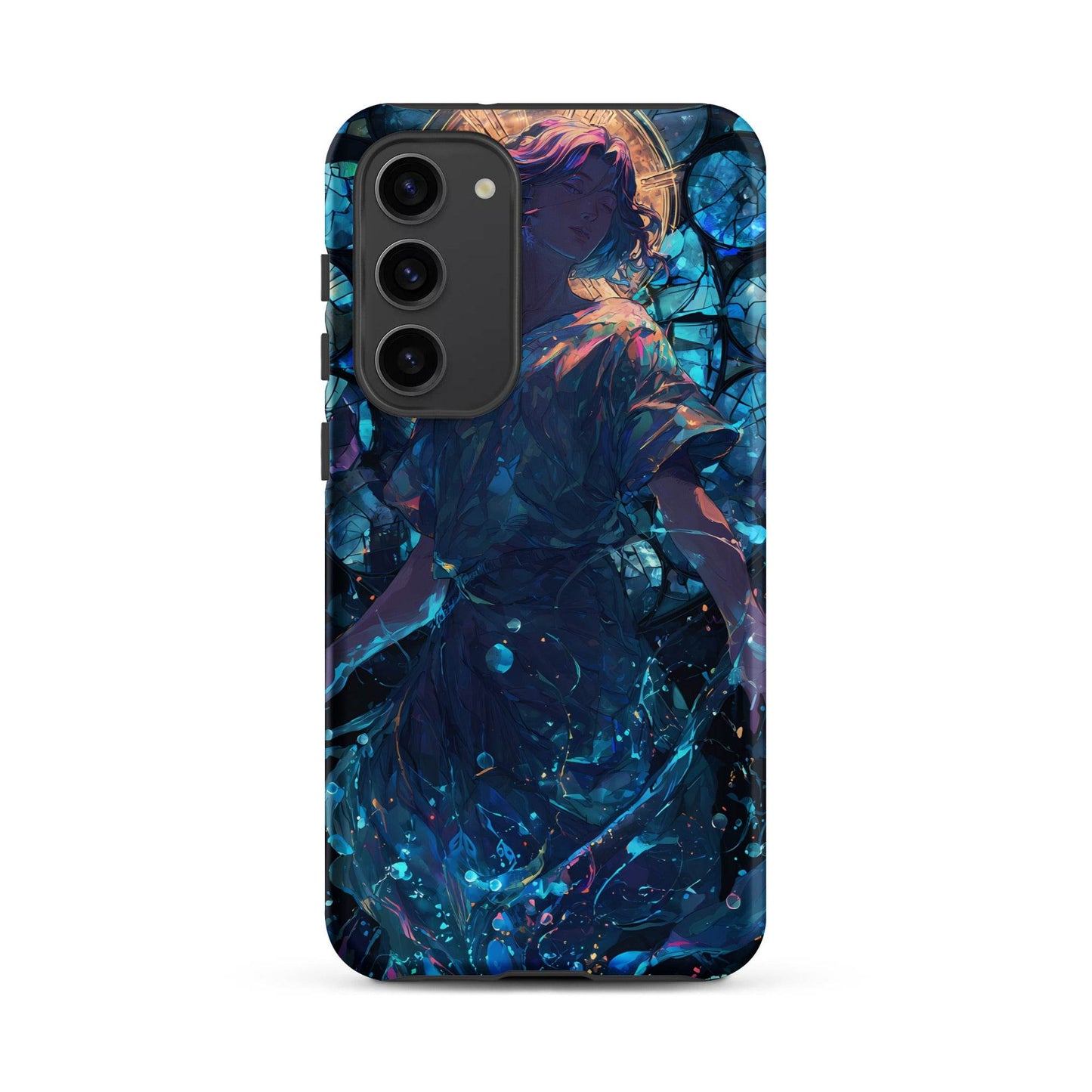 Aquarius Zodiac Sign Fan Art Tough case for Samsung® - Chromavolt