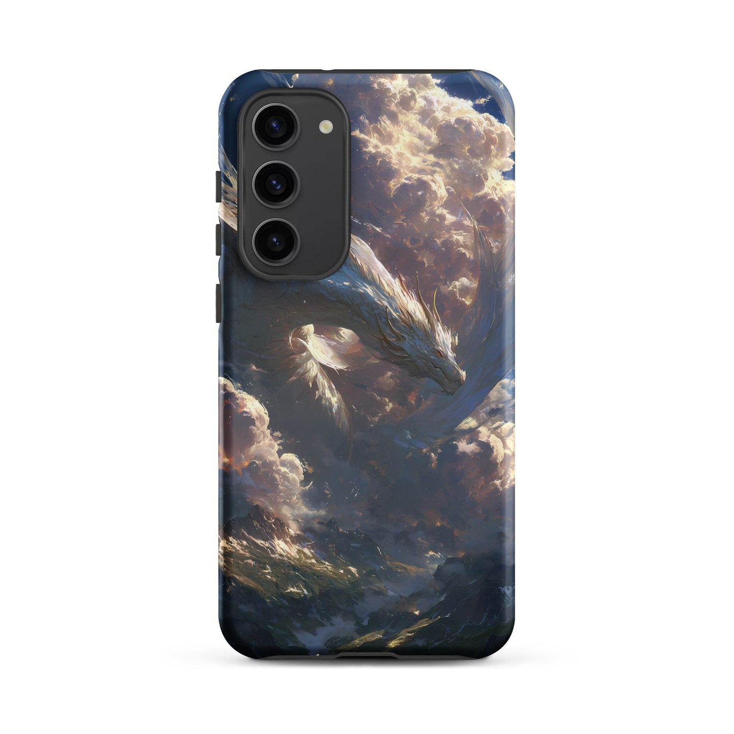 Wind Dragon: The Sky Dancer Fantasy Art Tough case for Samsung® - Chromavolt