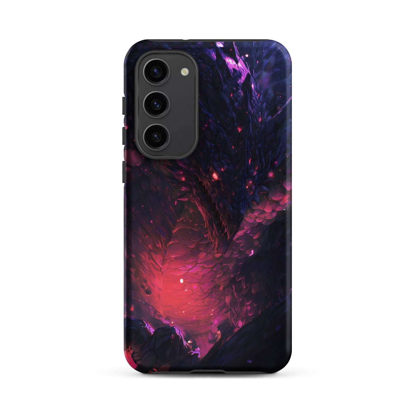 Darkness Dragon: The Void Warden Tough case for Samsung® - Chromavolt