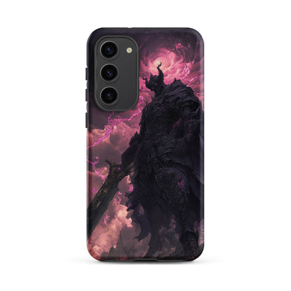 Dark Elemental Knight, Original Anime Art Tough case for Samsung® - Chromavolt