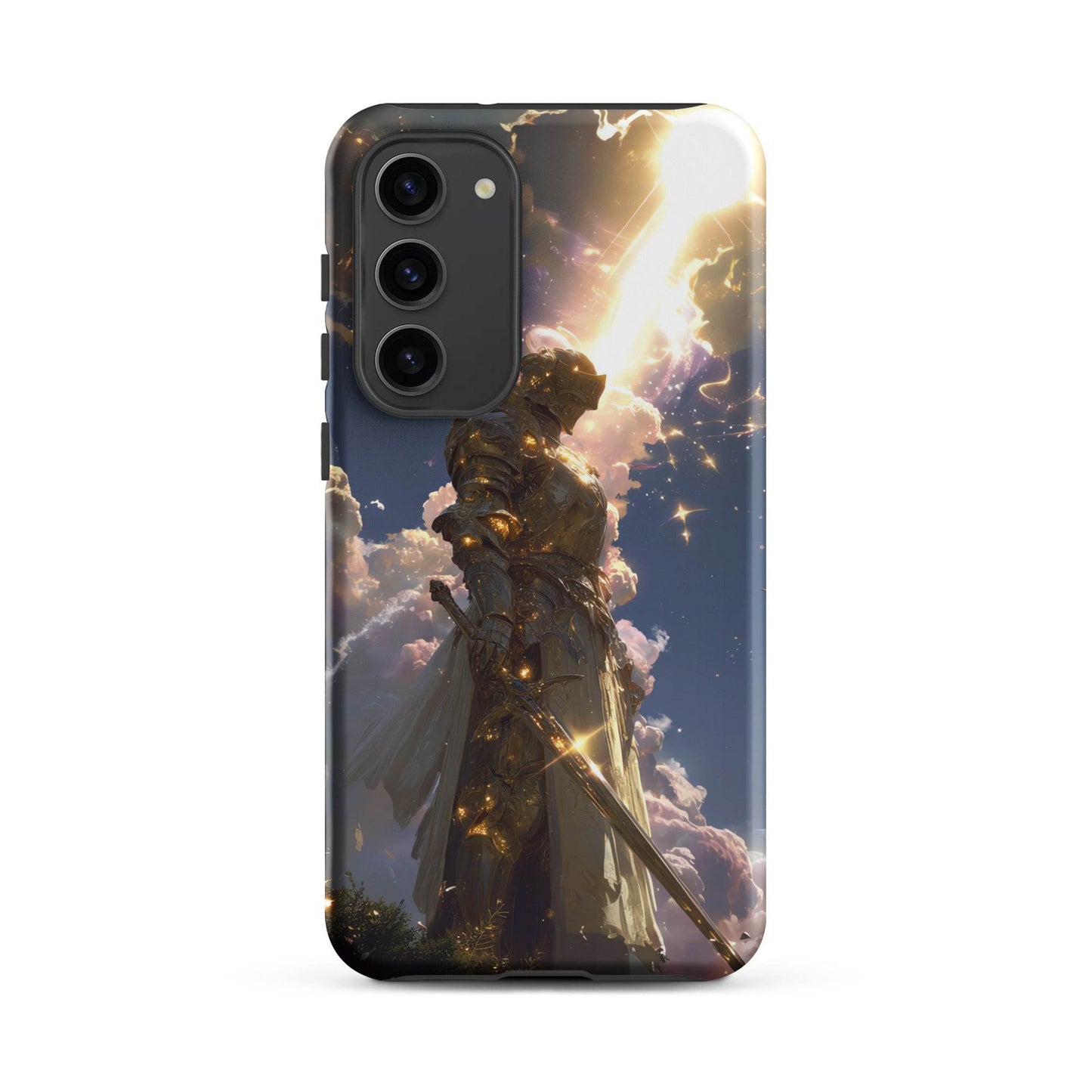 Light Elemental Knight, Original Anime Art Tough case for Samsung® - Chromavolt