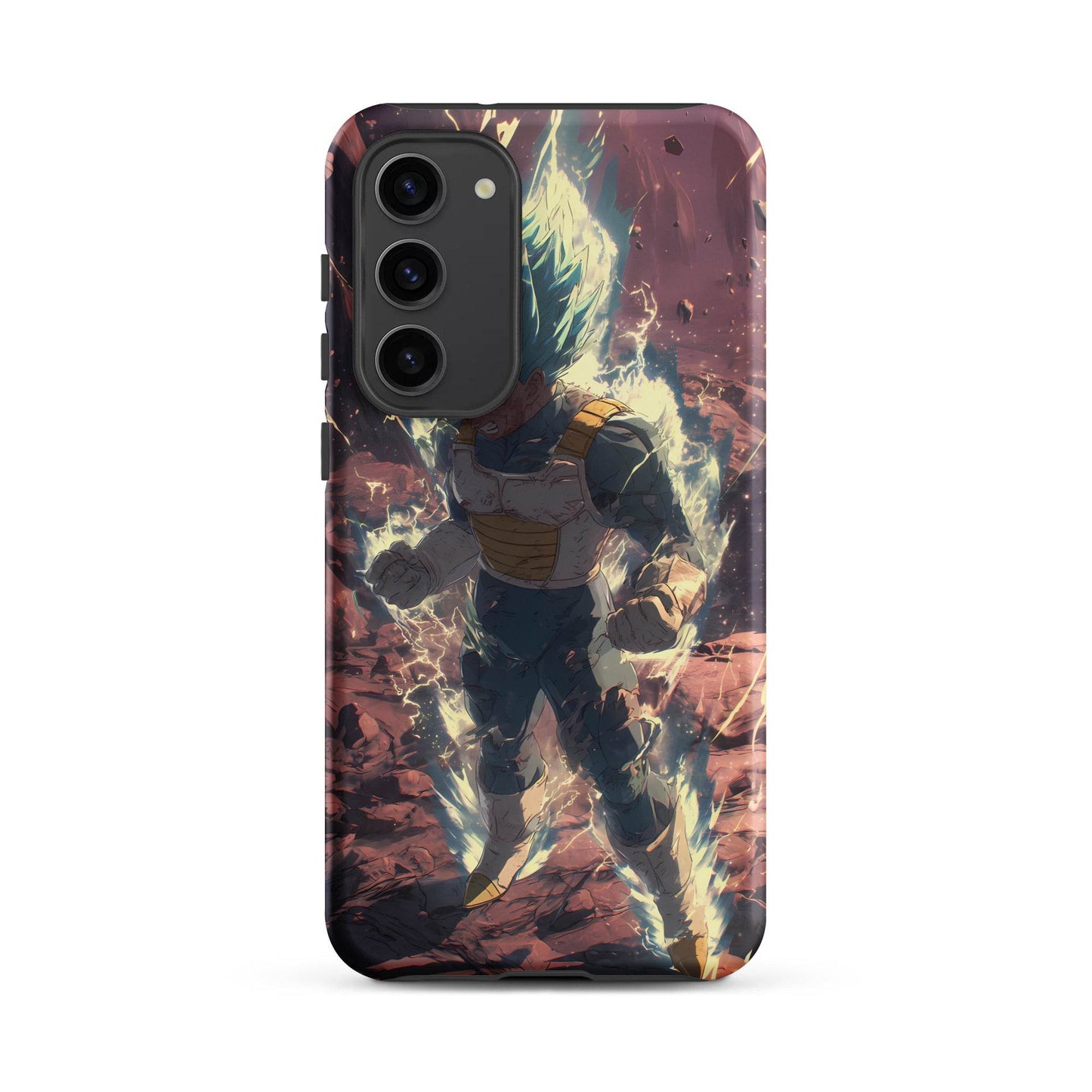 Super Saiyan Blue Vegeta, Dragon Ball Super Anime Fan Art Tough case for Samsung® - Chromavolt