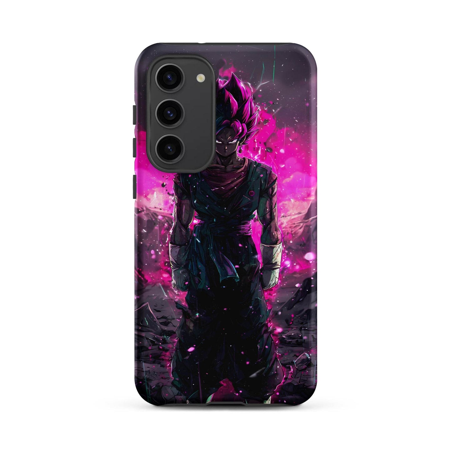 Super Saiyan Blue and Pink Rose Vegito, Dragon Ball Super Anime Fan Art Tough case for Samsung® - Chromavolt