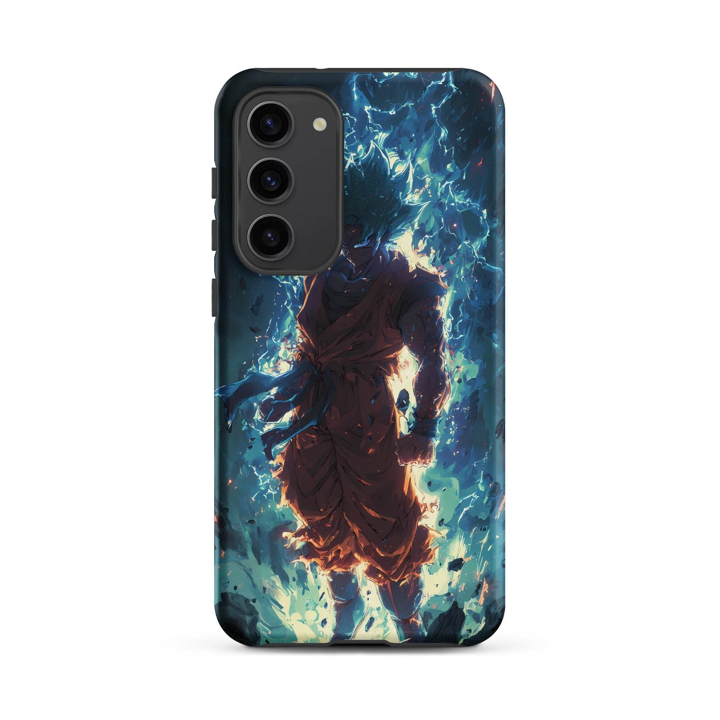 Super Saiyan Blue Goku, Dragon Ball Super Anime Fan Art Tough case for Samsung® - Chromavolt