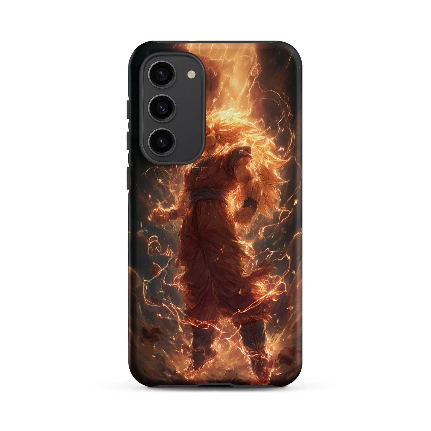Super Saiyan 3 Goku, Dragon Ball Z Anime Fan Art Tough case for Samsung® - Chromavolt