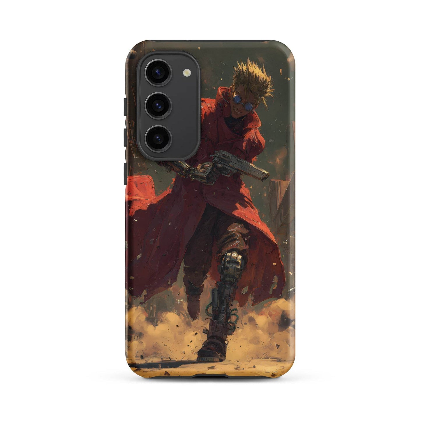 Vash the Stampede, Trigun Anime Fan Art Tough case for Samsung® - Chromavolt