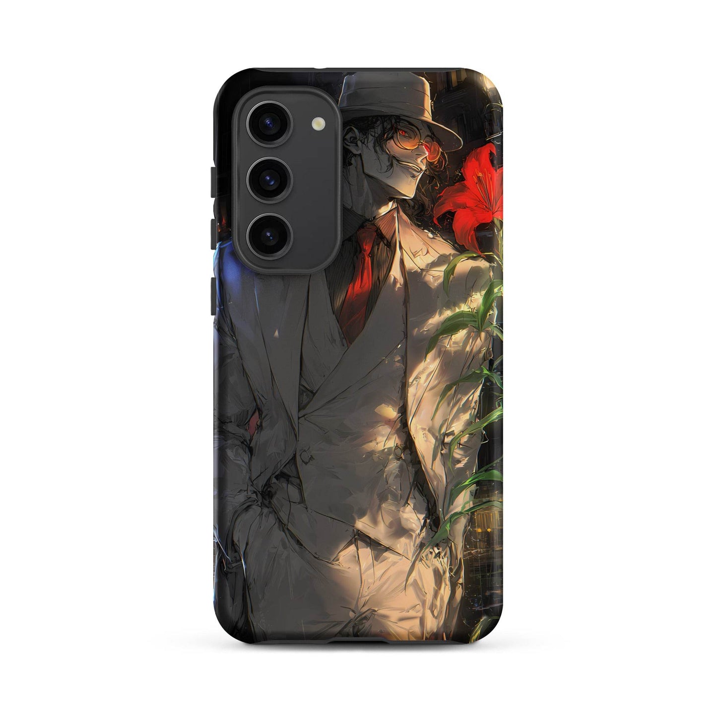 Muzan Kibutsuji Demon Slayer Anime Tough case for Samsung® - Chromavolt