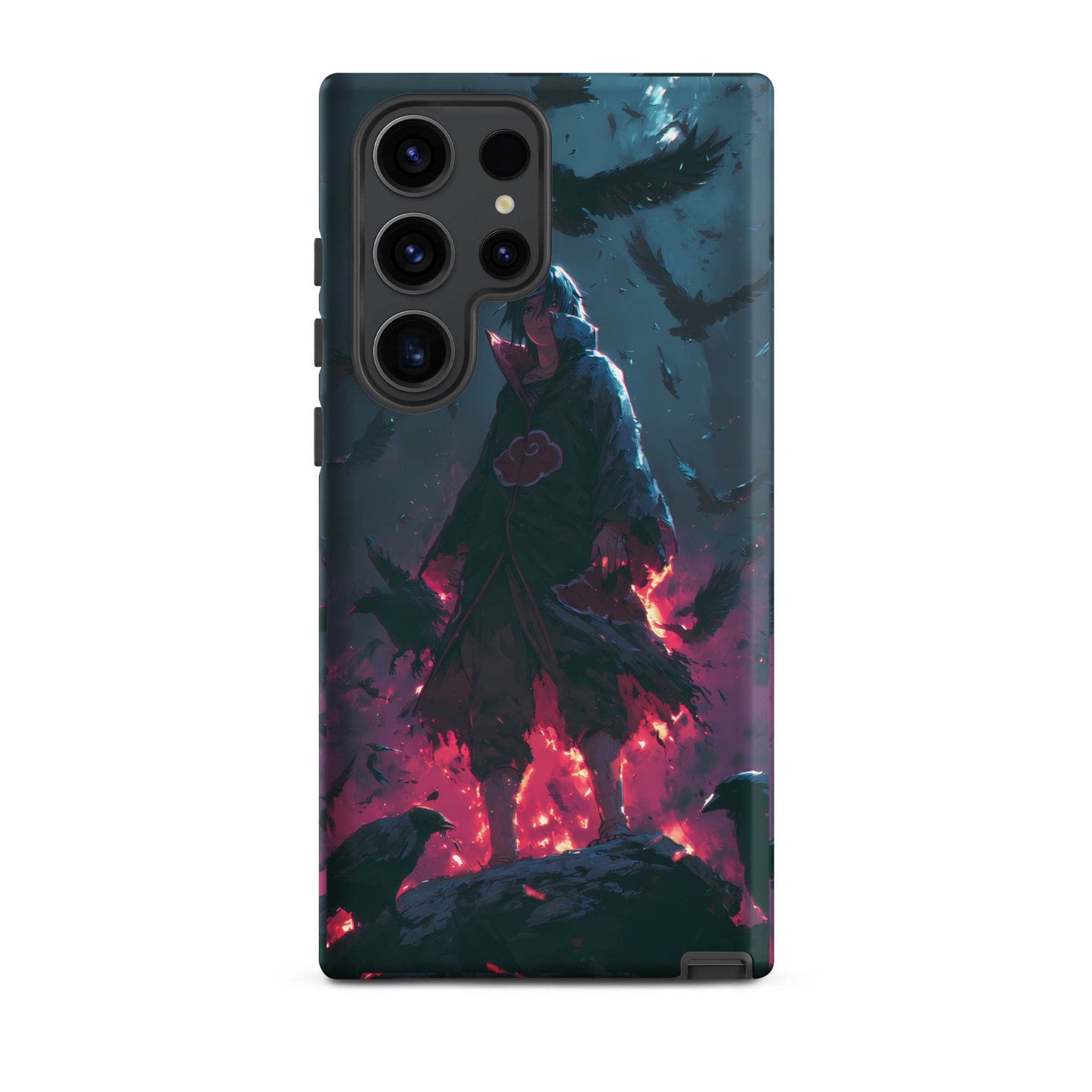 Itachi Uchiha, Naruto Shippuden Akatsuki Tsukuyomi Anime Tough case for Samsung® - Chromavolt