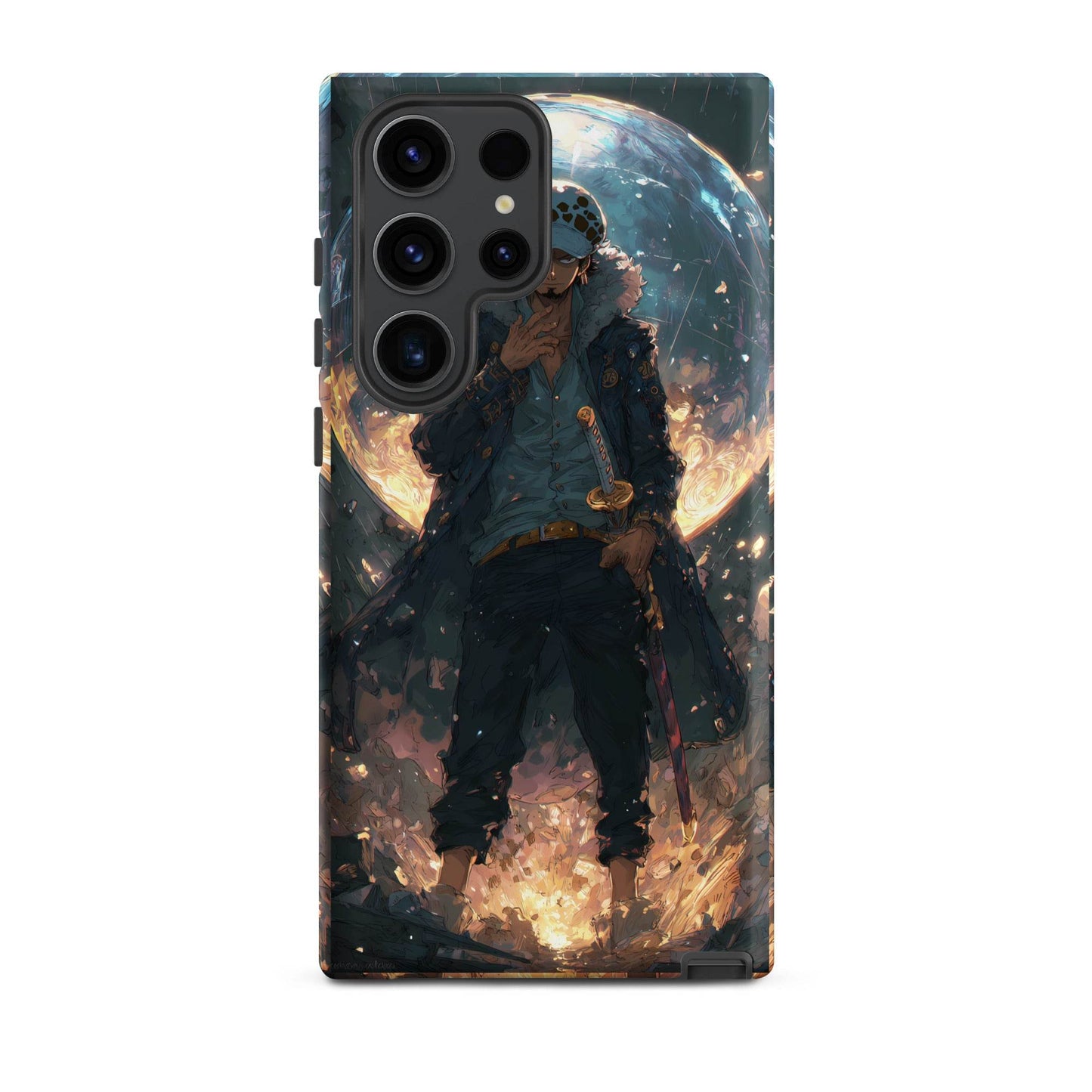 Trafalgar D. Water Law, One Piece Anime Tough case for Samsung® - Chromavolt