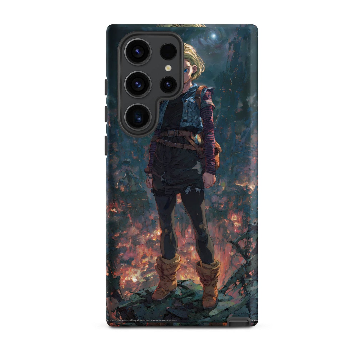 Android 18 Dragon Ball Z Anime Tough case for Samsung® - Chromavolt