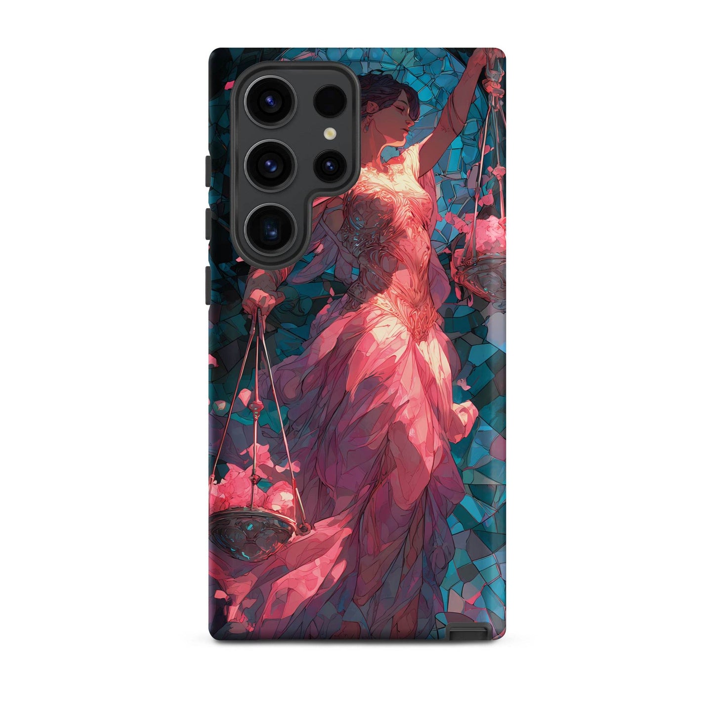 Libra Zodiac Sign Fan Art Tough case for Samsung® - Chromavolt