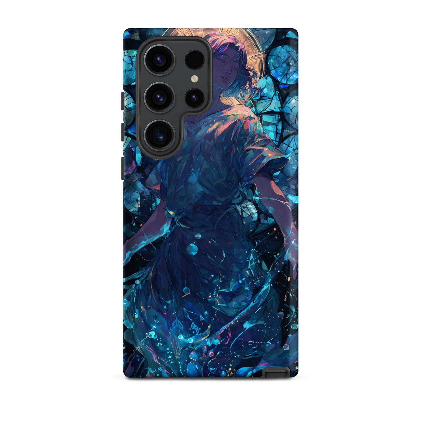 Aquarius Zodiac Sign Fan Art Tough case for Samsung® - Chromavolt