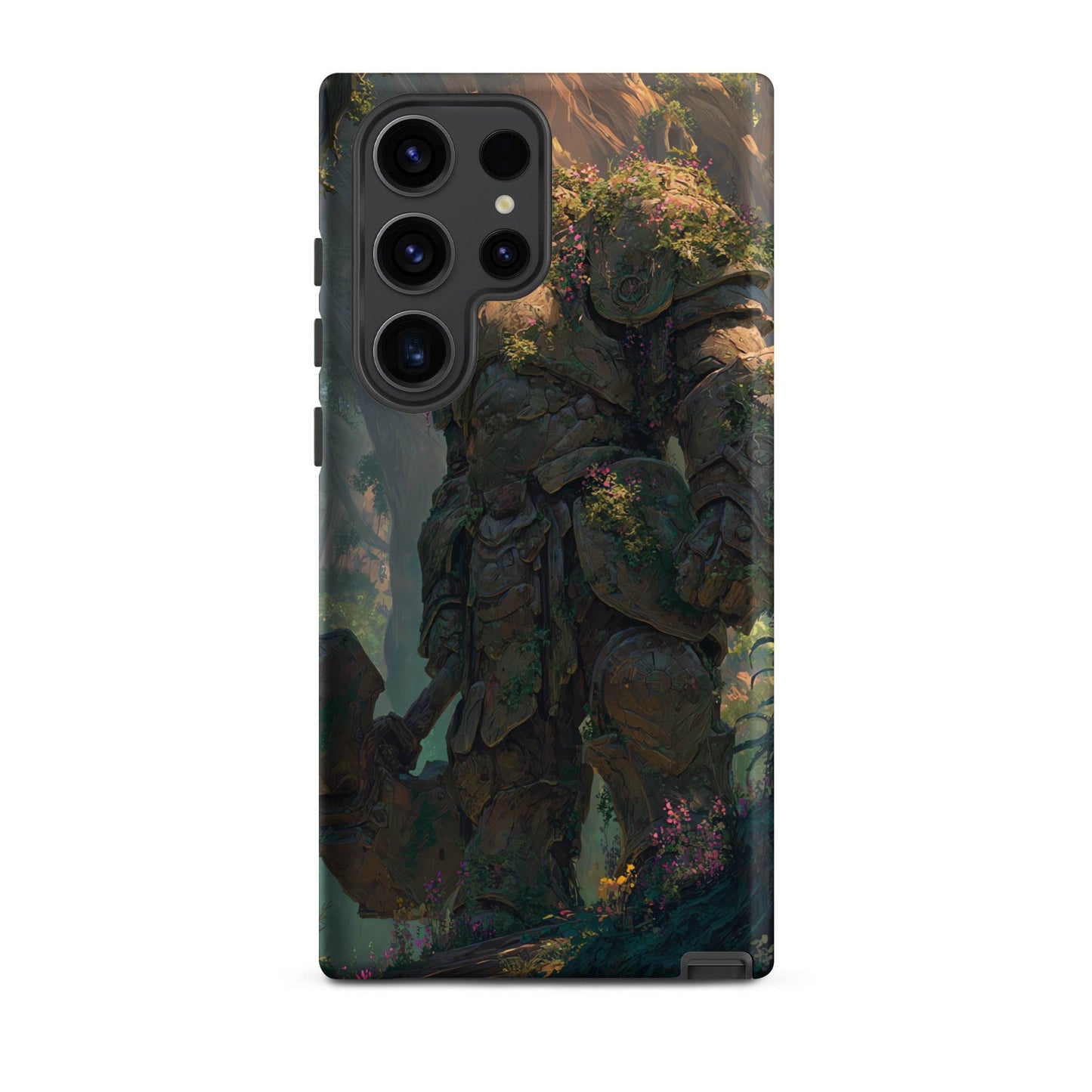Earth Elemental Knight, Original Anime Art Tough case for Samsung® - Chromavolt