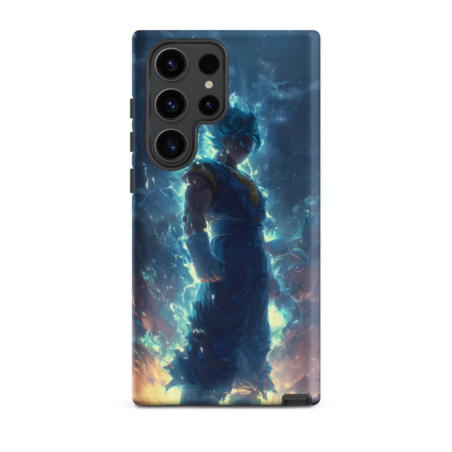 Super Saiyan Blue Vegito, Dragon Ball Super Anime Fan Art Tough case for Samsung® - Chromavolt