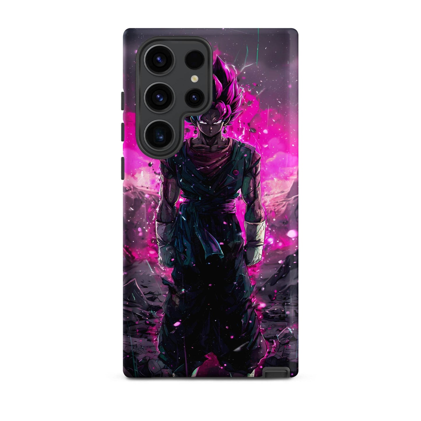 Super Saiyan Blue and Pink Rose Vegito, Dragon Ball Super Anime Fan Art Tough case for Samsung® - Chromavolt