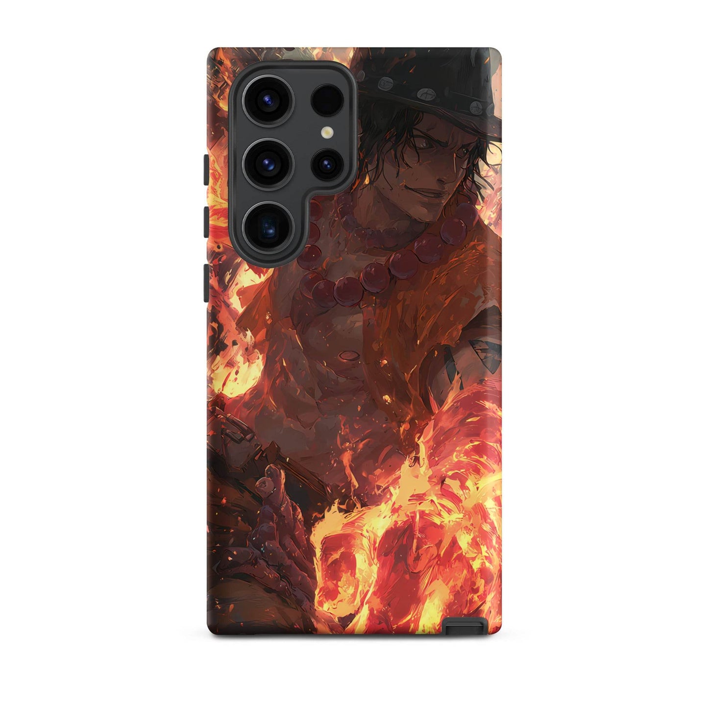 Fire Fist Ace, One Piece Portgas D. Ace Anime Fan Art Tough case for Samsung® - Chromavolt