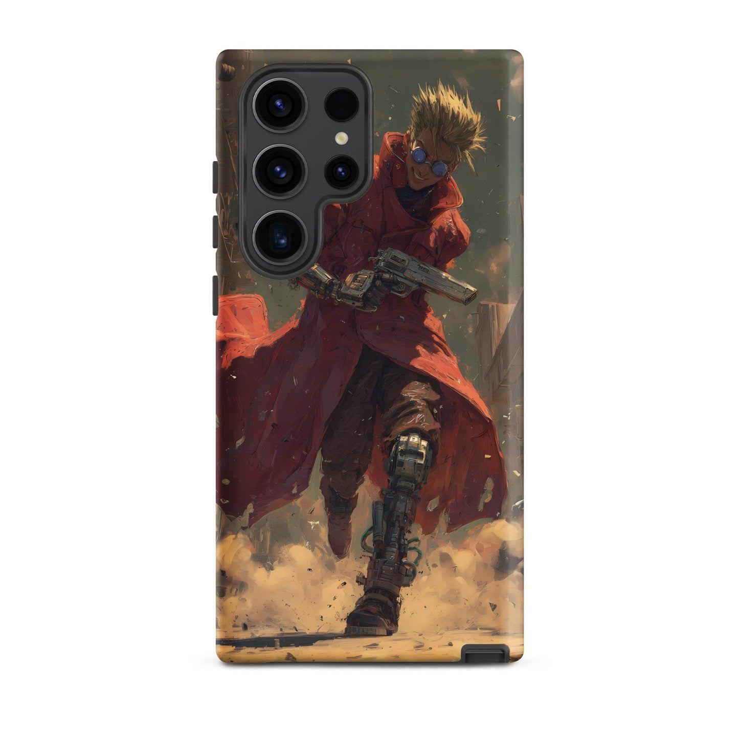 Vash the Stampede, Trigun Anime Fan Art Tough case for Samsung® - Chromavolt