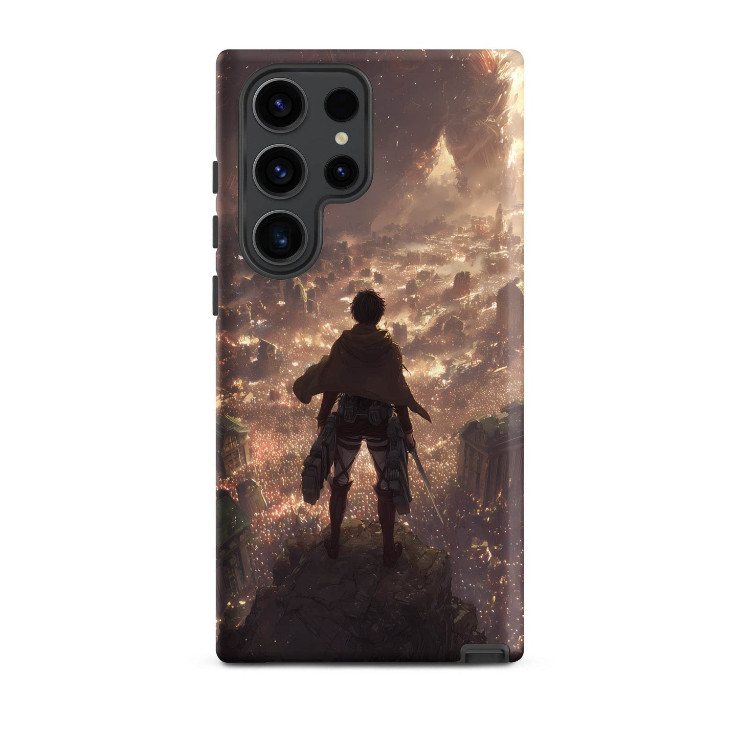 Eren Jaeger, Attack On Titan Anime Fan Art Tough case for Samsung® - Chromavolt