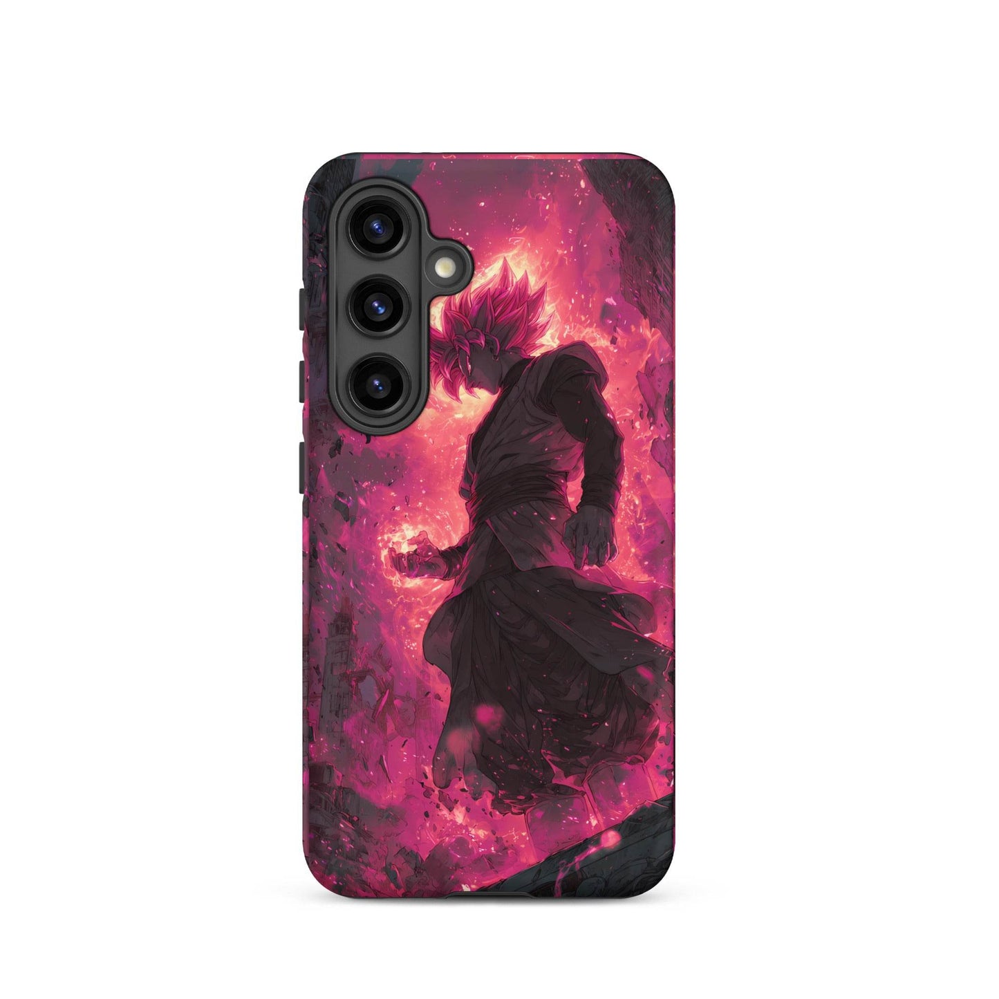 Zamasu Goku Black, Pink Rose Super Saiyan Dragon Ball Tough case for Samsung® - Chromavolt