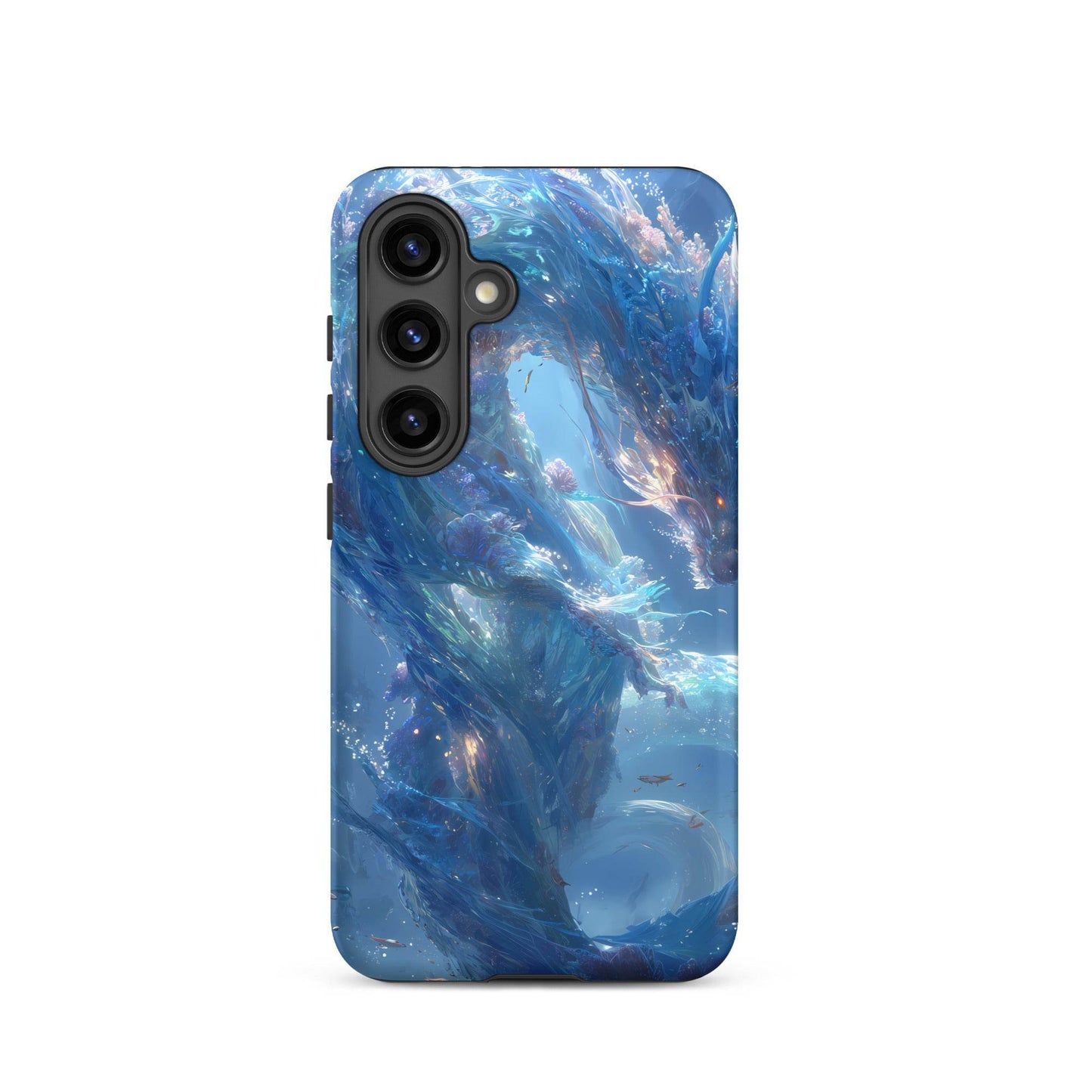 Water Dragon: The Serpent of Serenity Tough case for Samsung® - Chromavolt