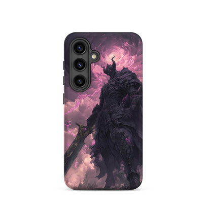Dark Elemental Knight, Original Anime Art Tough case for Samsung® - Chromavolt