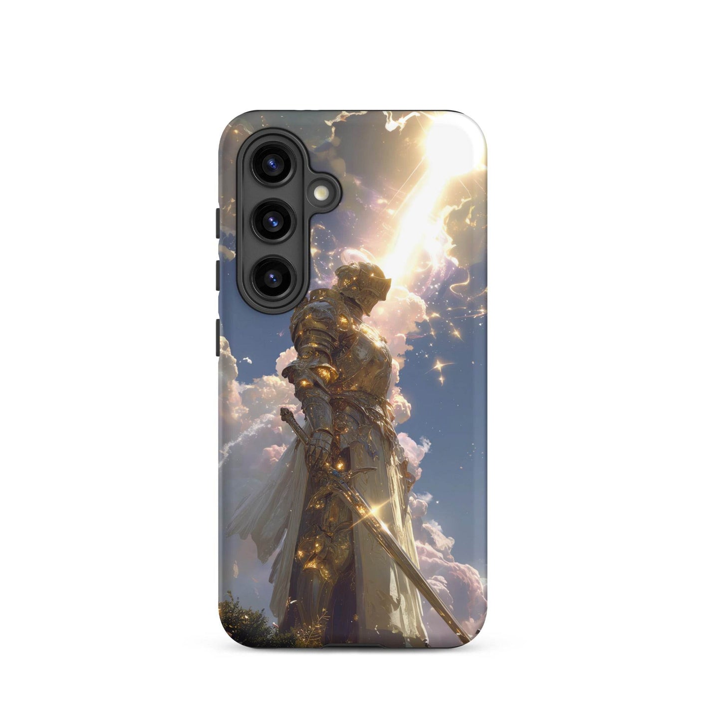 Light Elemental Knight, Original Anime Art Tough case for Samsung® - Chromavolt