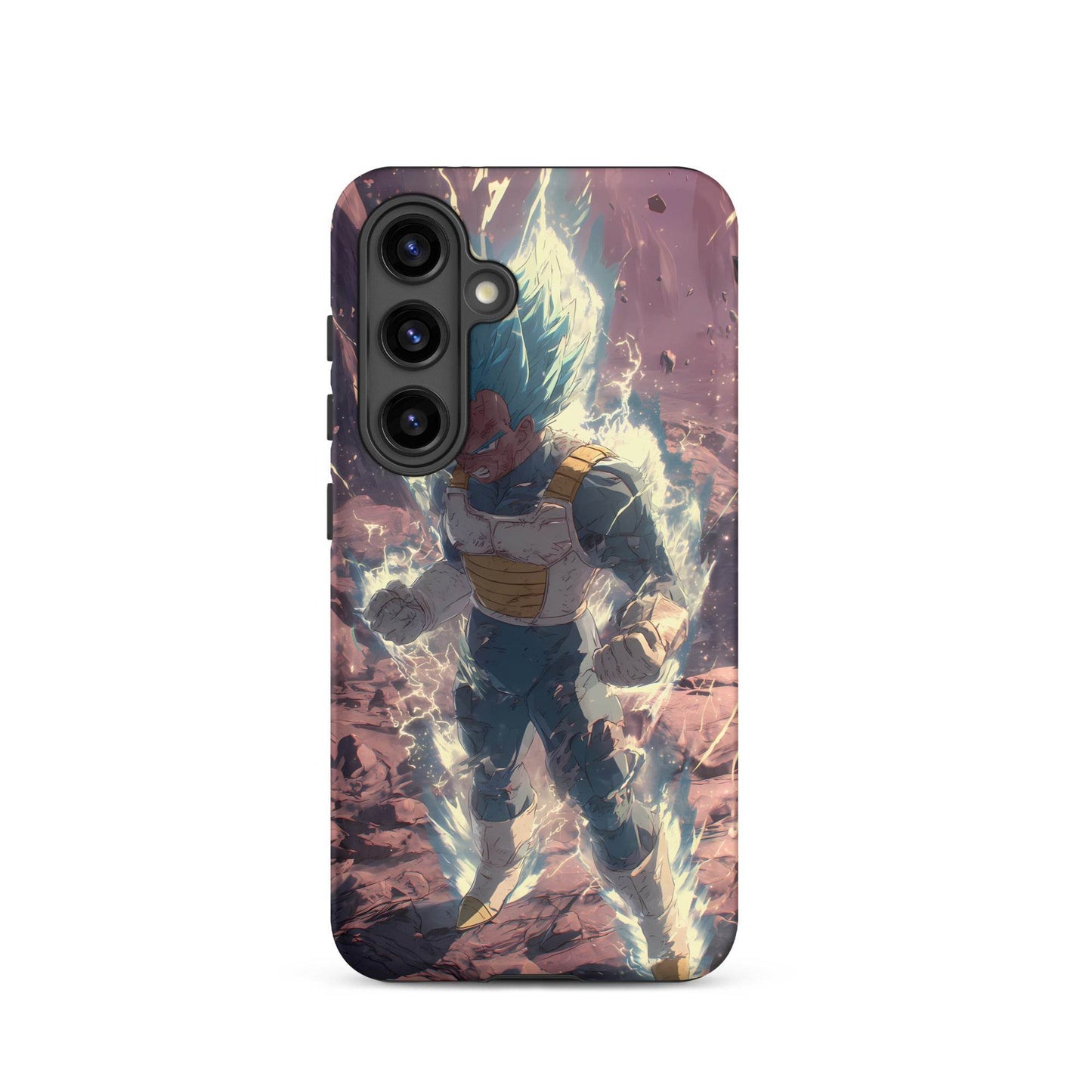 Super Saiyan Blue Vegeta, Dragon Ball Super Anime Fan Art Tough case for Samsung® - Chromavolt