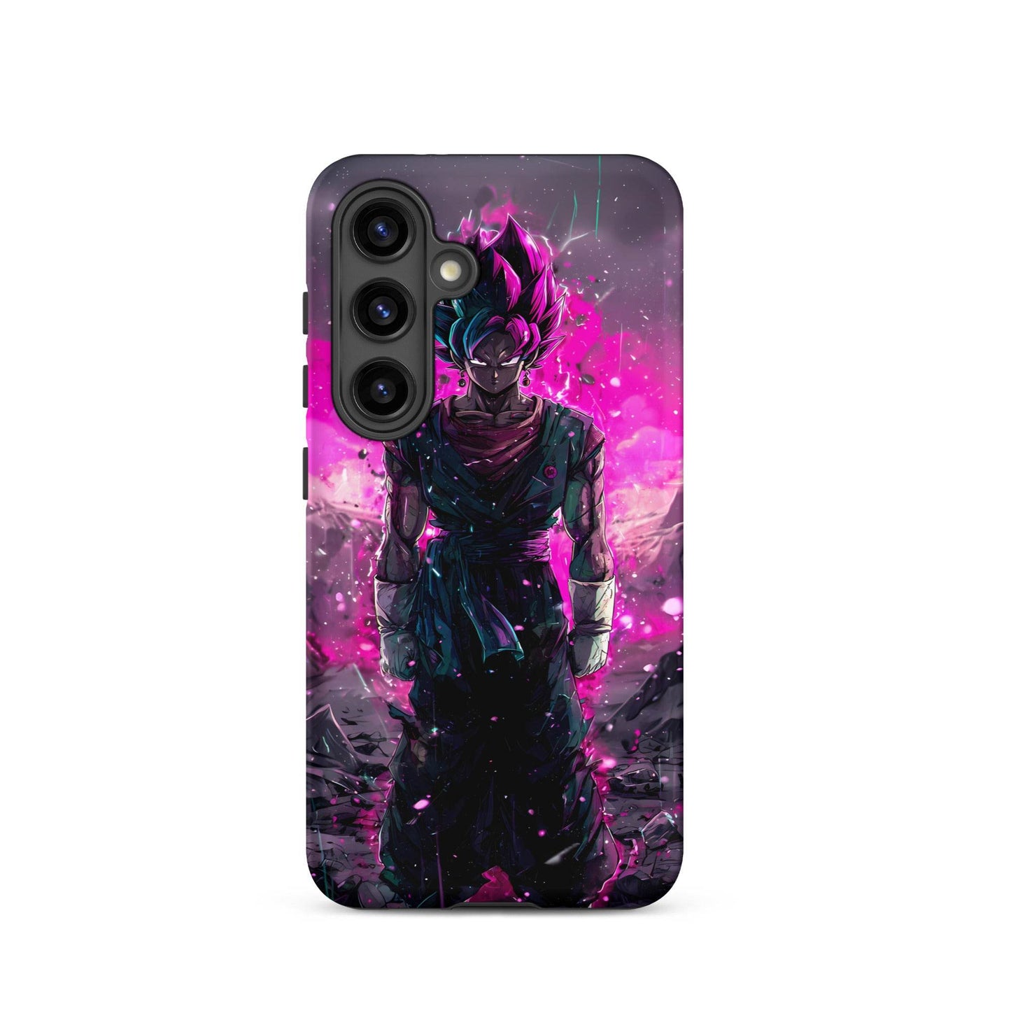Super Saiyan Blue and Pink Rose Vegito, Dragon Ball Super Anime Fan Art Tough case for Samsung® - Chromavolt