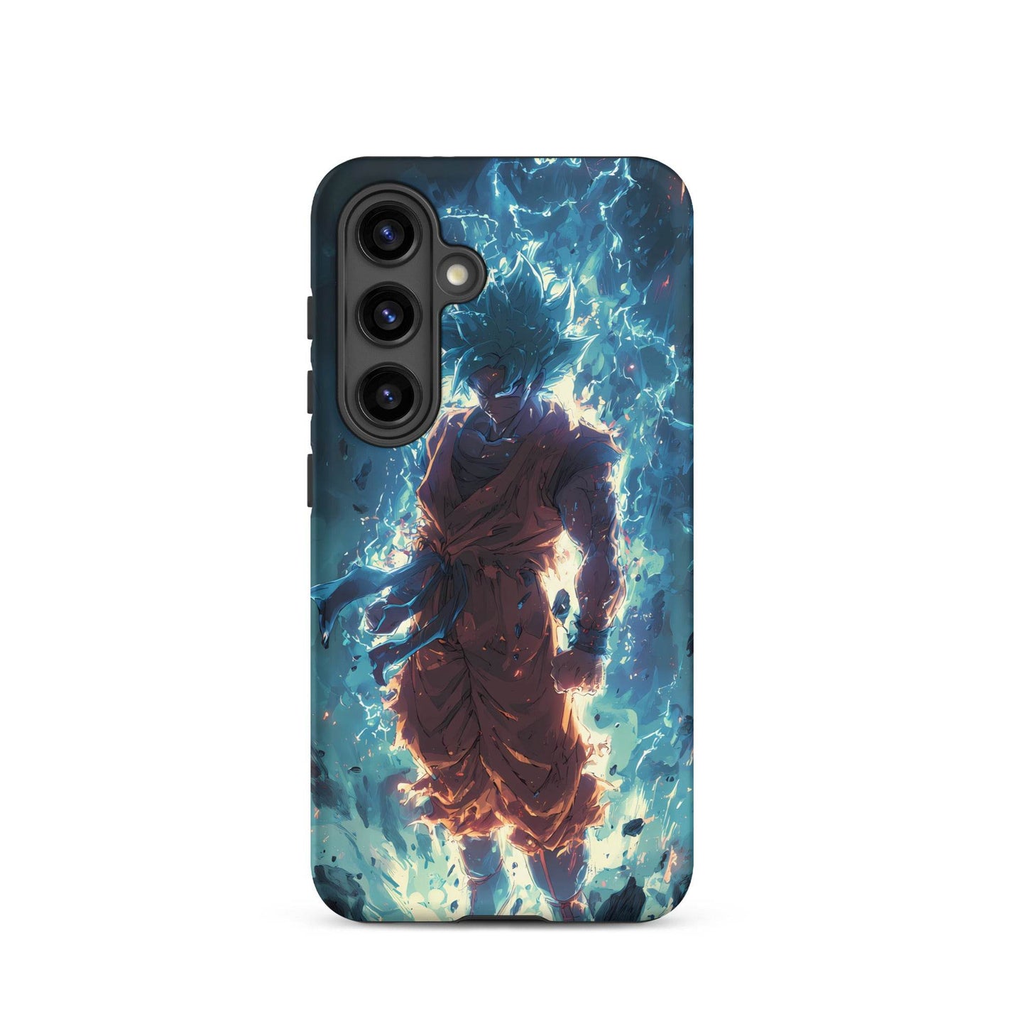 Super Saiyan Blue Goku, Dragon Ball Super Anime Fan Art Tough case for Samsung® - Chromavolt