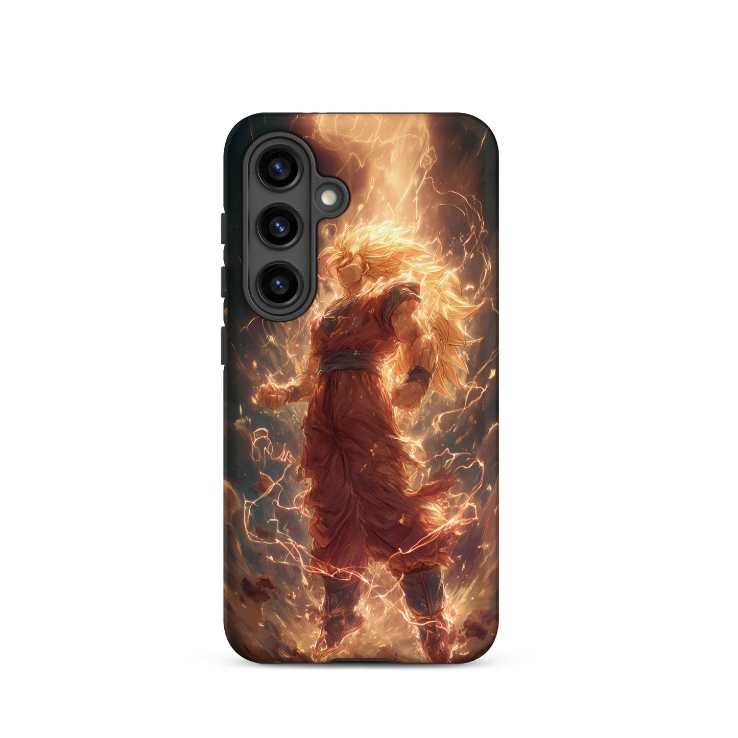 Super Saiyan 3 Goku, Dragon Ball Z Anime Fan Art Tough case for Samsung® - Chromavolt