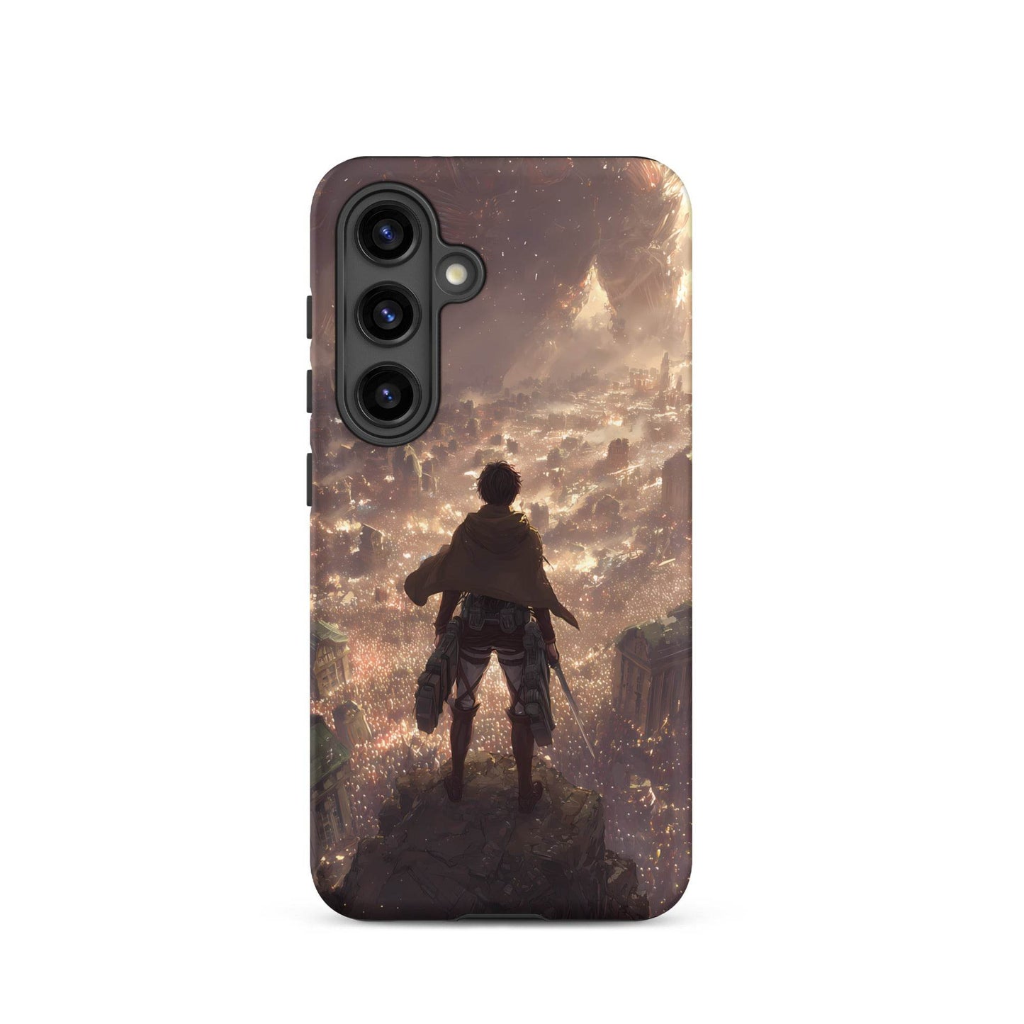 Eren Jaeger, Attack On Titan Anime Fan Art Tough case for Samsung® - Chromavolt