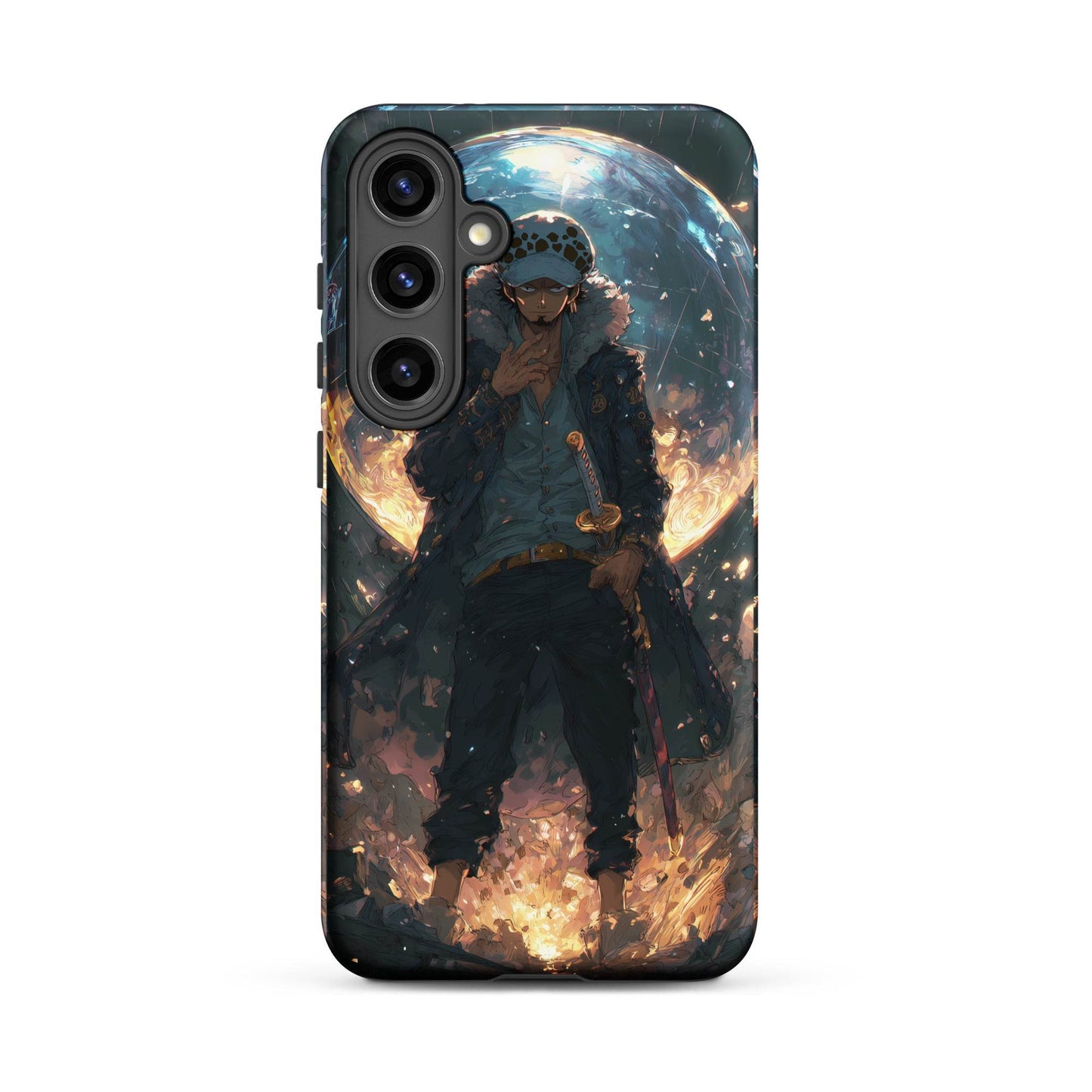 Trafalgar D. Water Law, One Piece Anime Tough case for Samsung® - Chromavolt