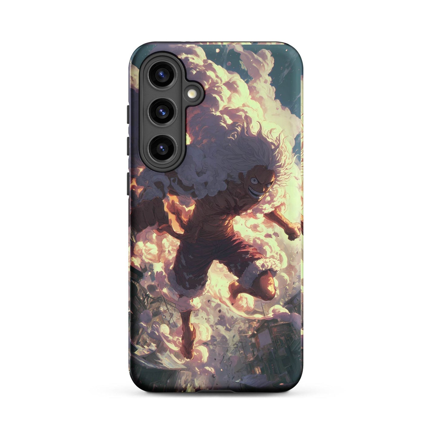 Monkey D Luffy Gear 5 Sun God Nika, One Piece Tough case for Samsung® - Chromavolt