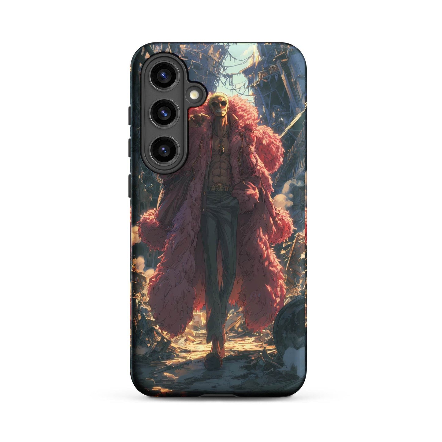 Donquixote Doflamingo King of Dressrosa, One Piece Anime Tough case for Samsung® - Chromavolt