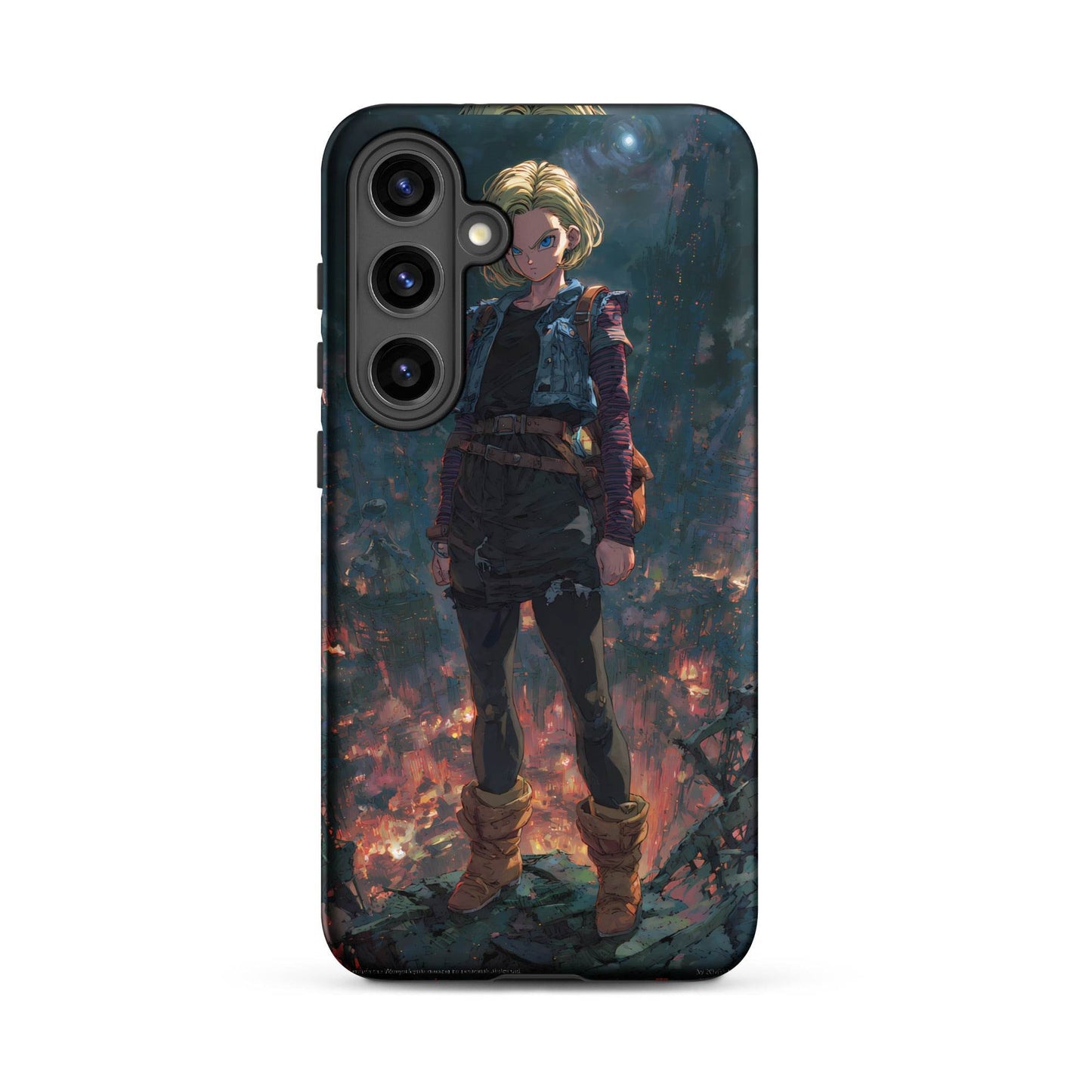 Android 18 Dragon Ball Z Anime Tough case for Samsung® - Chromavolt