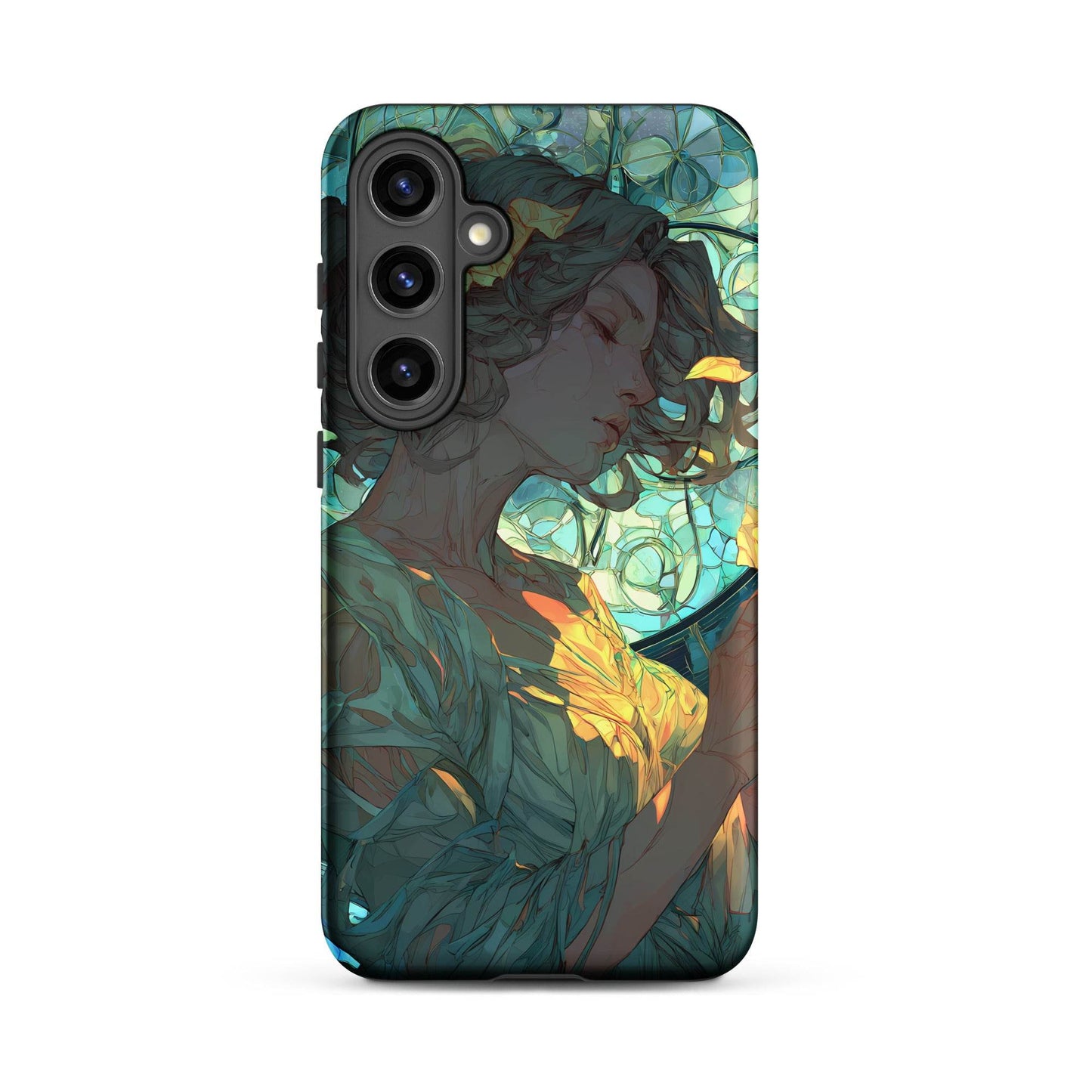 Virgo Zodiac Sign Fan Art Tough case for Samsung® - Chromavolt