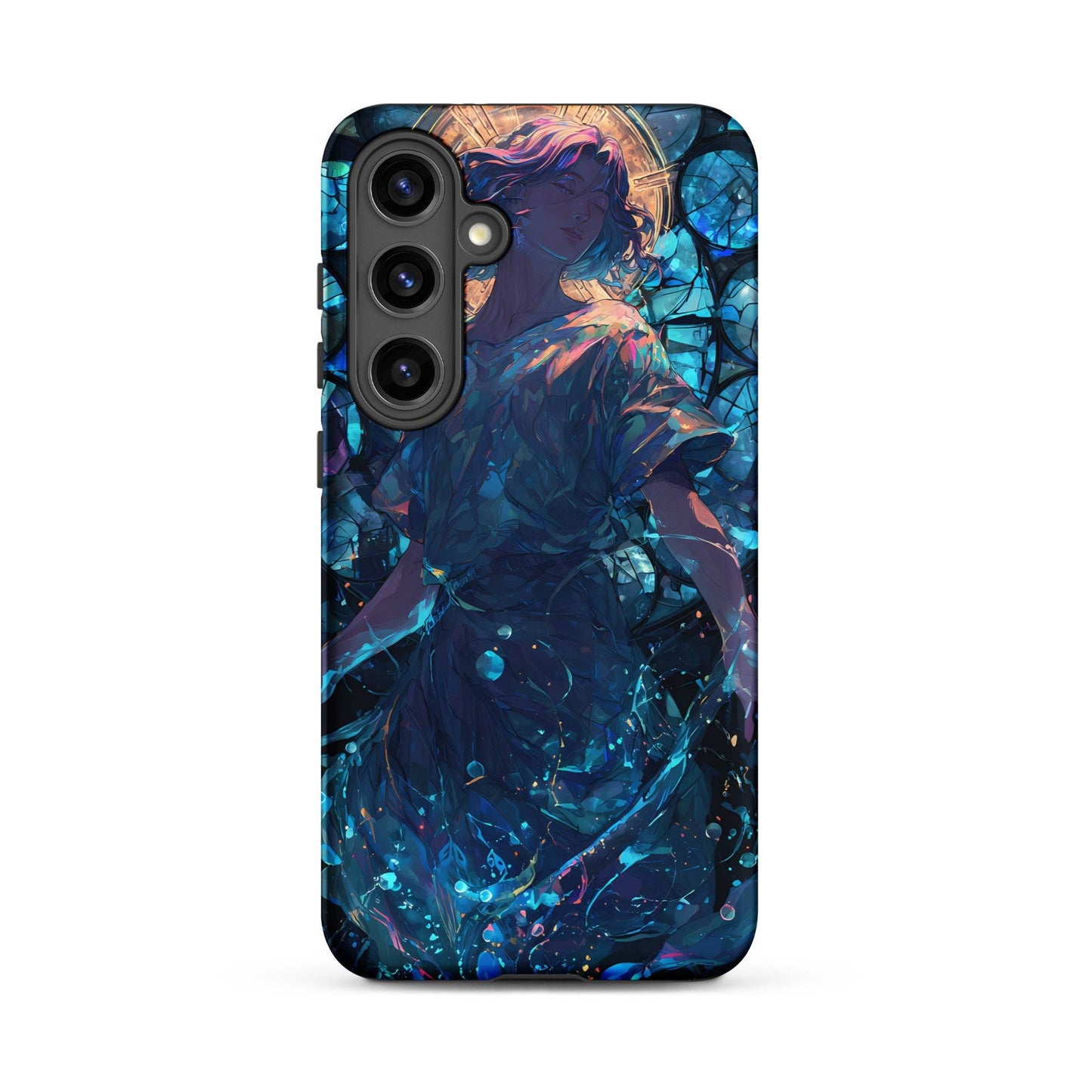 Aquarius Zodiac Sign Fan Art Tough case for Samsung® - Chromavolt