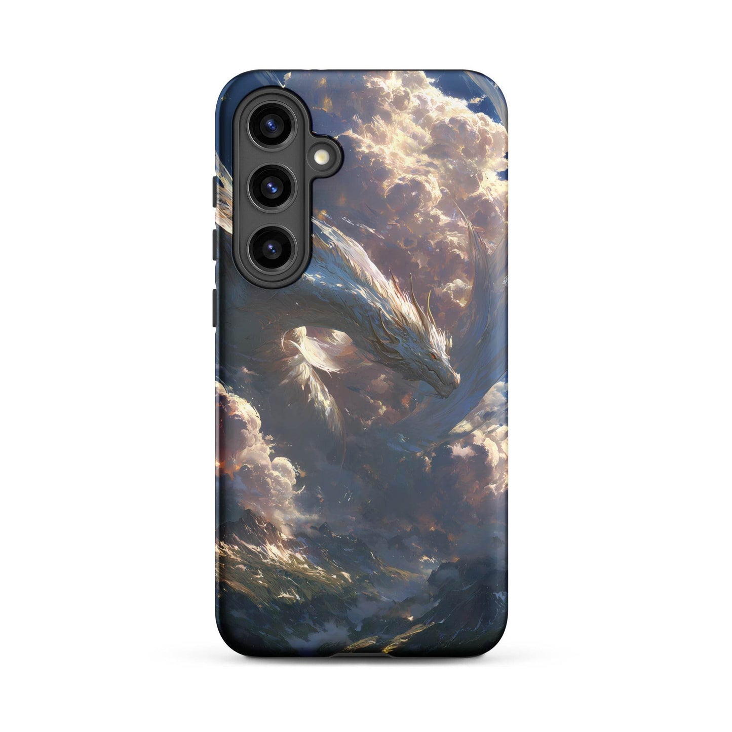 Wind Dragon: The Sky Dancer Fantasy Art Tough case for Samsung® - Chromavolt