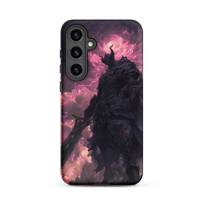 Dark Elemental Knight, Original Anime Art Tough case for Samsung® - Chromavolt