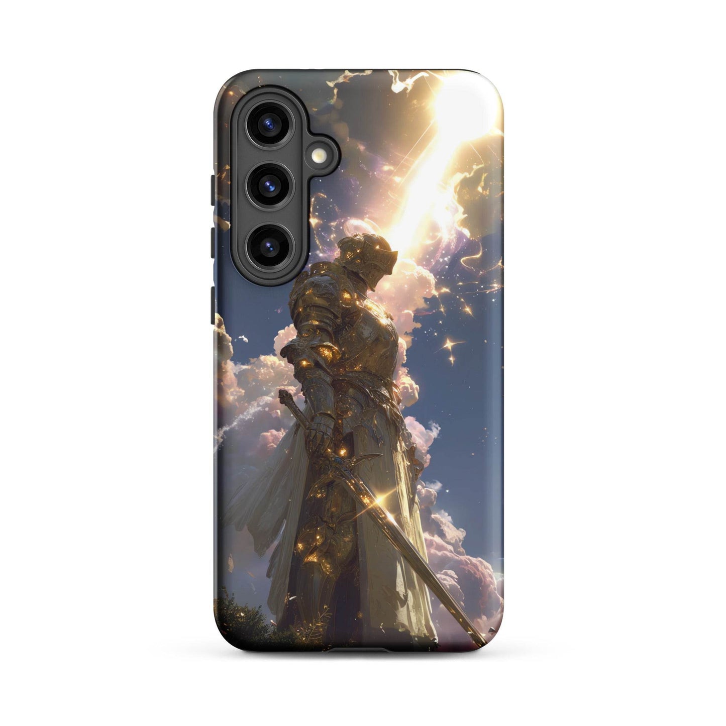 Light Elemental Knight, Original Anime Art Tough case for Samsung® - Chromavolt