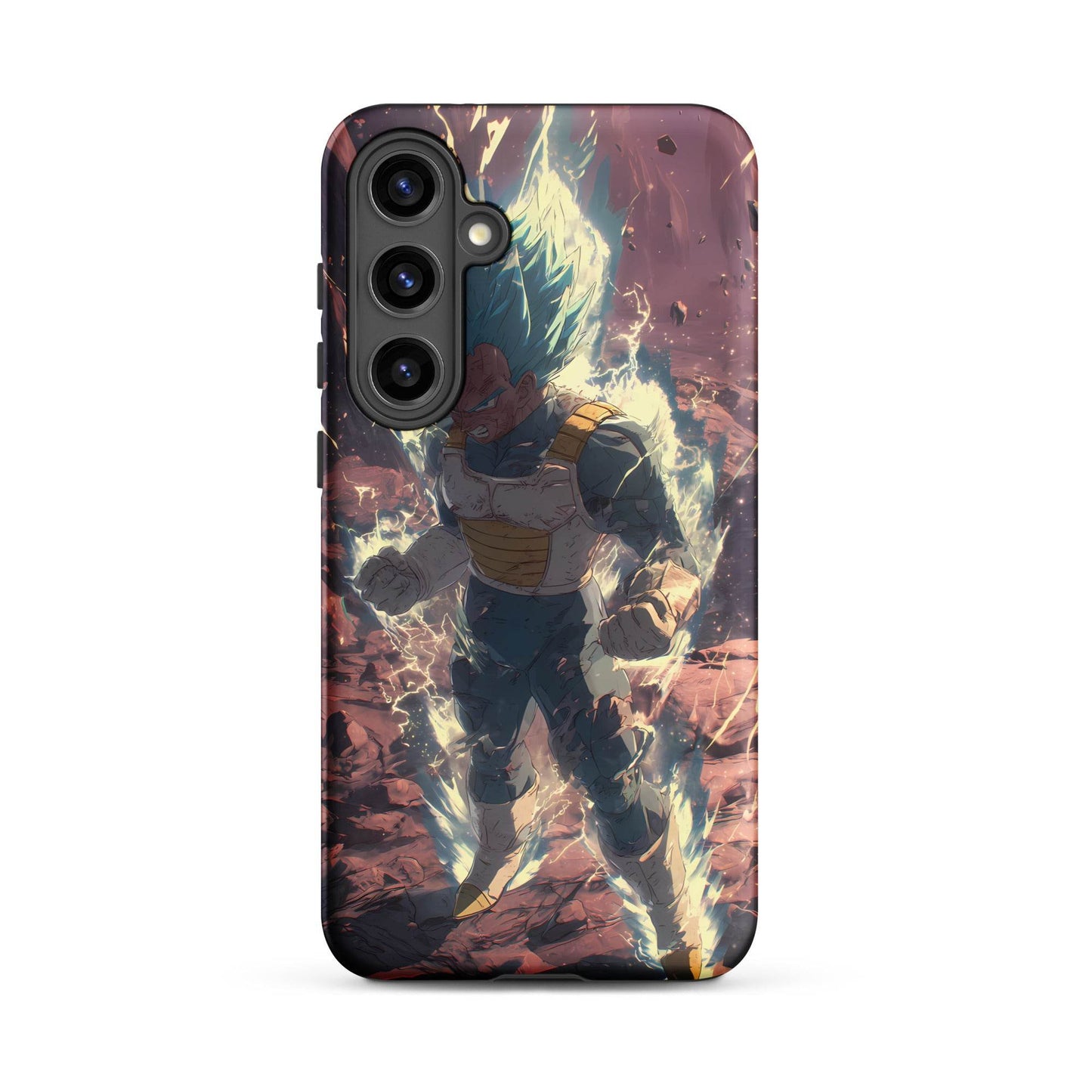 Super Saiyan Blue Vegeta, Dragon Ball Super Anime Fan Art Tough case for Samsung® - Chromavolt