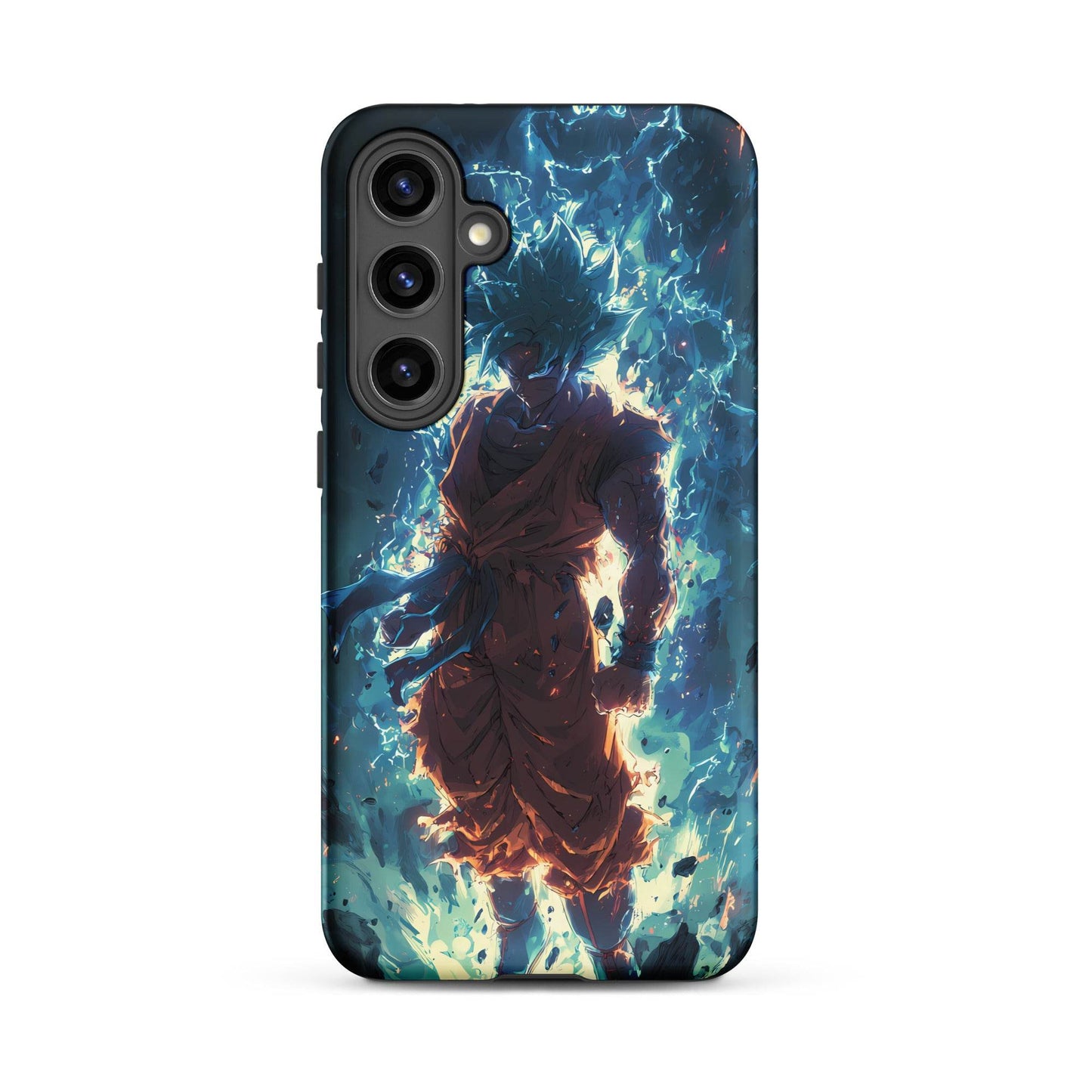 Super Saiyan Blue Goku, Dragon Ball Super Anime Fan Art Tough case for Samsung® - Chromavolt