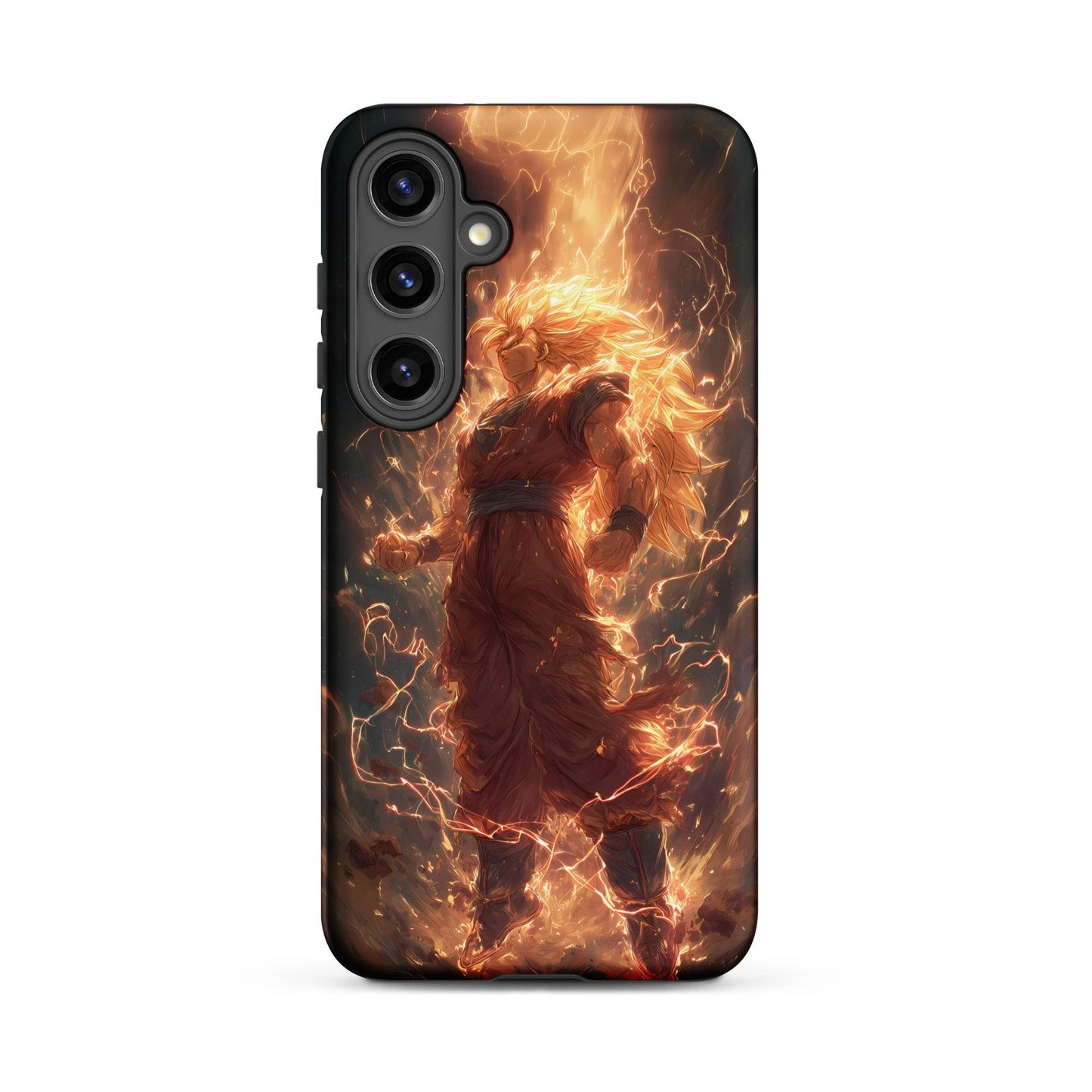 Super Saiyan 3 Goku, Dragon Ball Z Anime Fan Art Tough case for Samsung® - Chromavolt