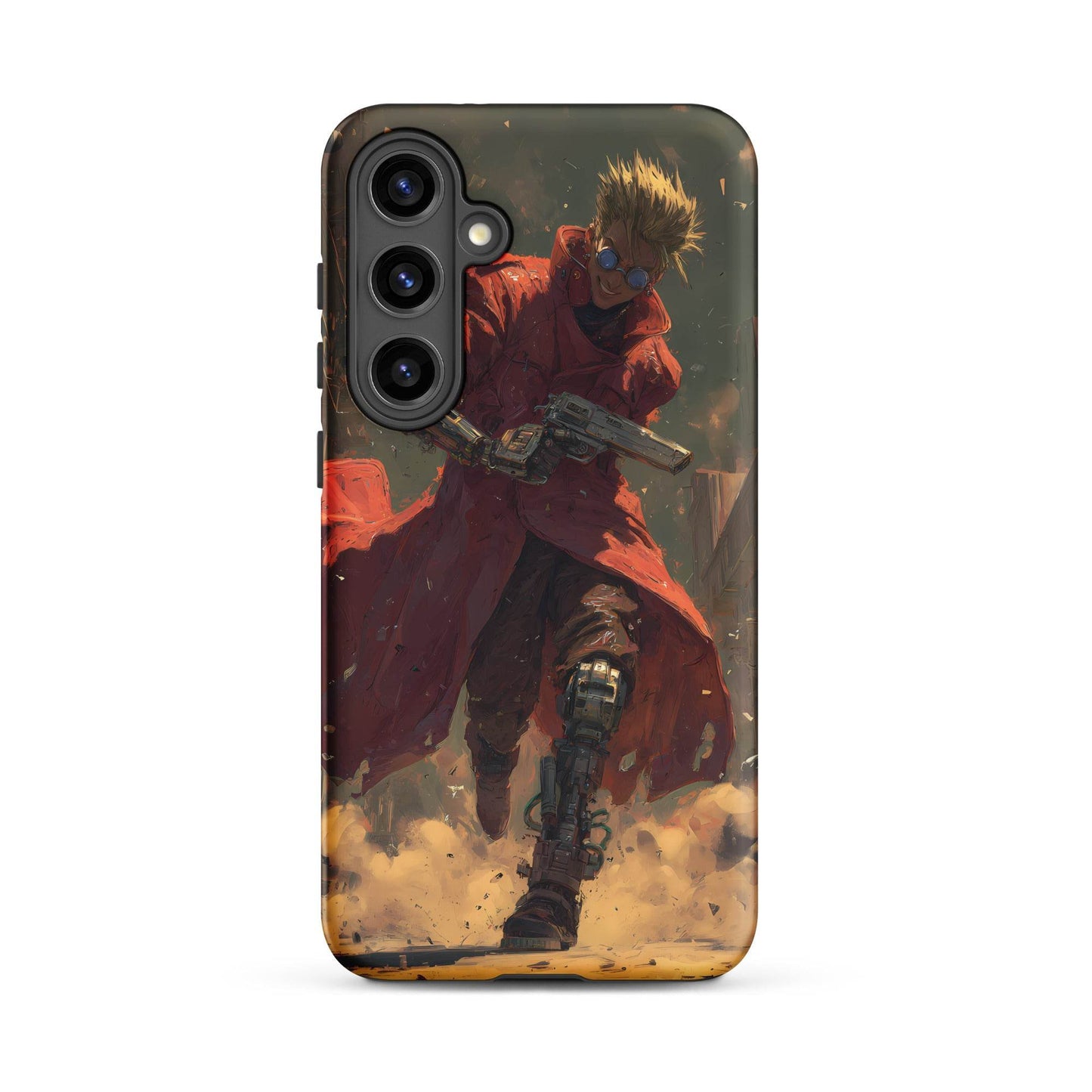 Vash the Stampede, Trigun Anime Fan Art Tough case for Samsung® - Chromavolt