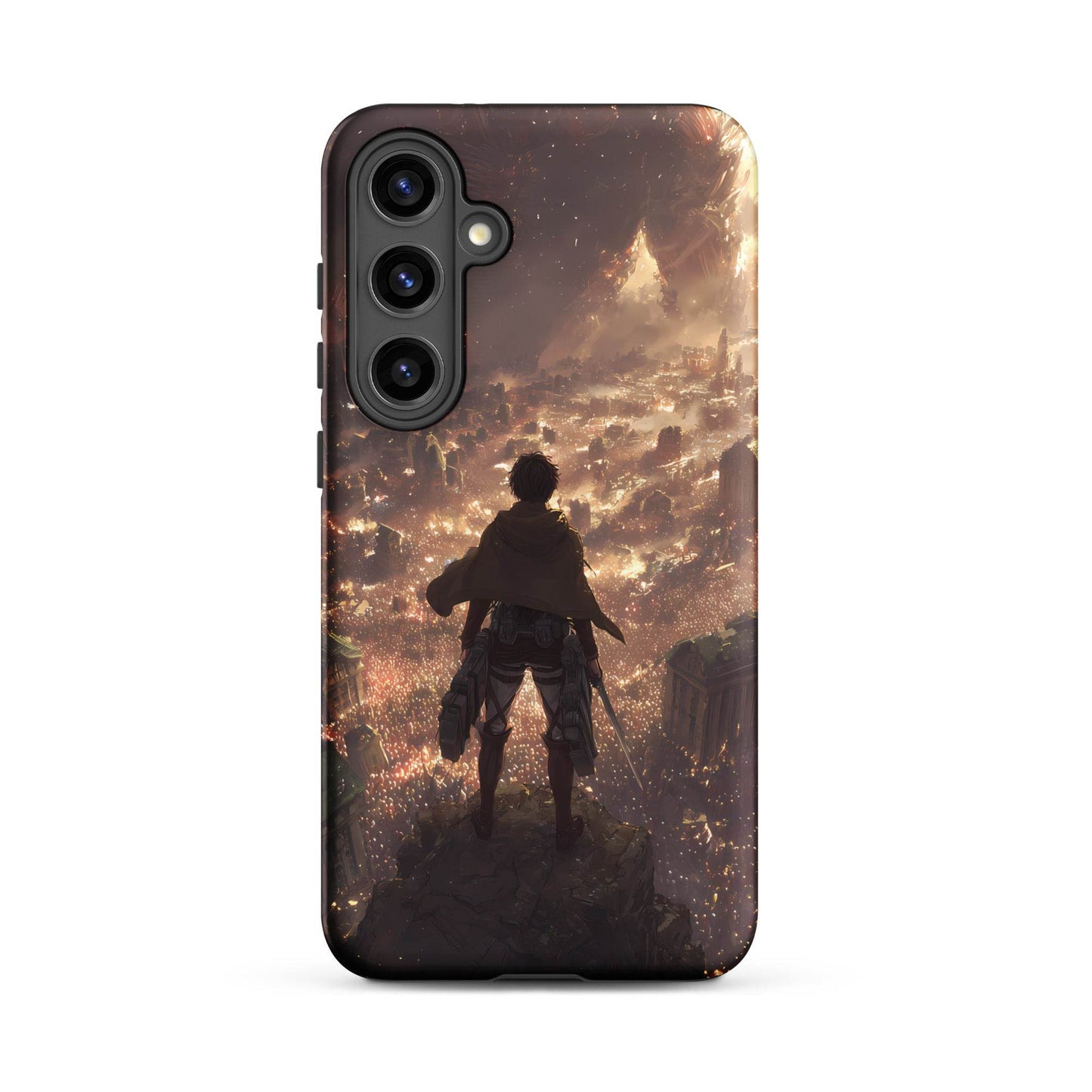 Eren Jaeger, Attack On Titan Anime Fan Art Tough case for Samsung® - Chromavolt