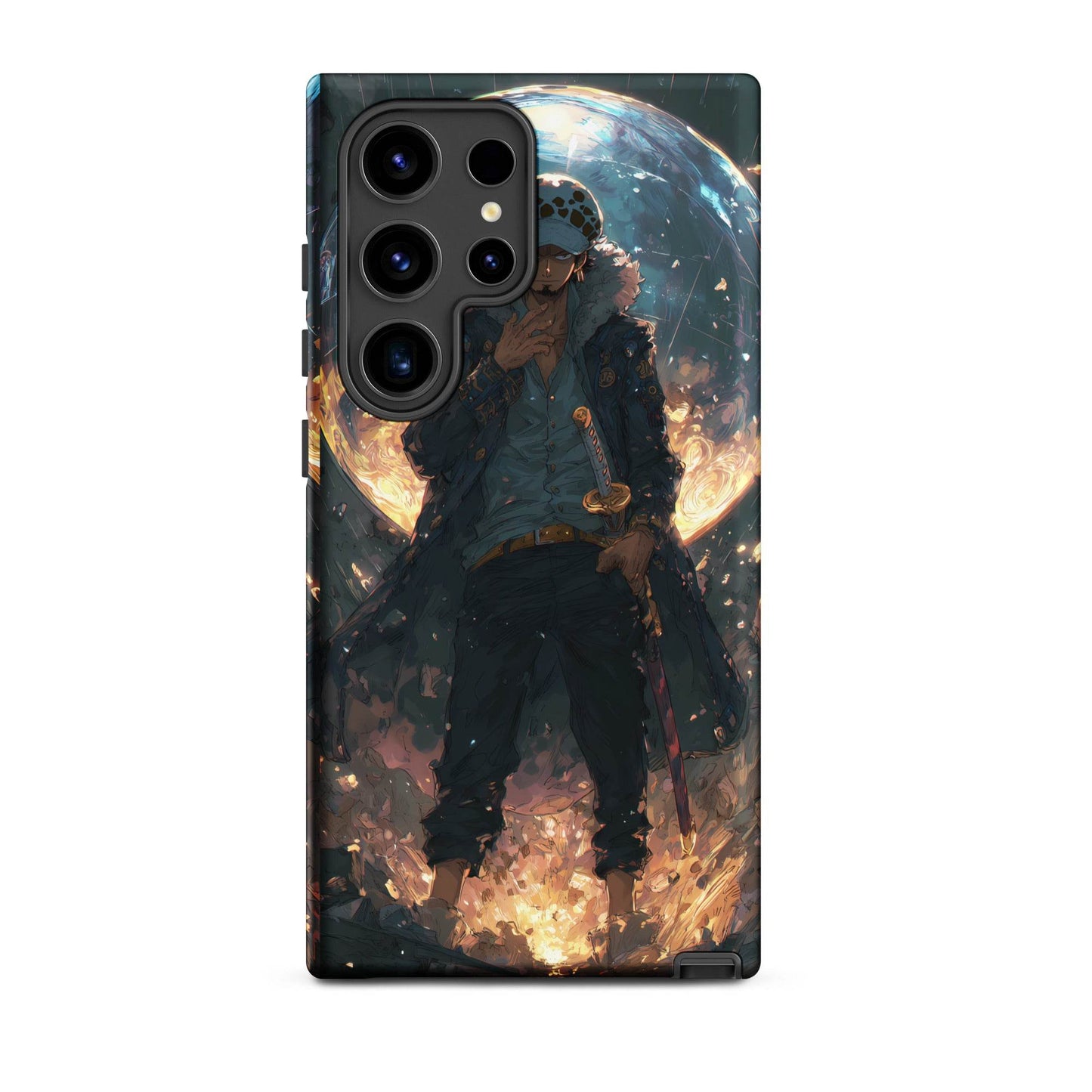 Trafalgar D. Water Law, One Piece Anime Tough case for Samsung® - Chromavolt
