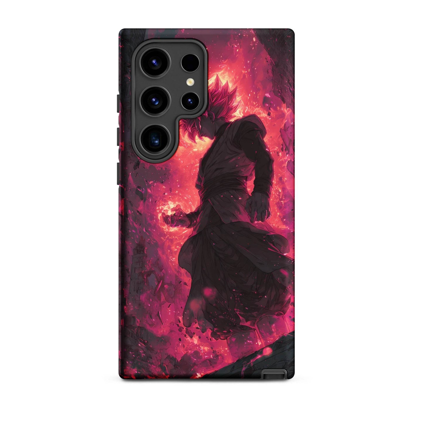 Zamasu Goku Black, Pink Rose Super Saiyan Dragon Ball Tough case for Samsung® - Chromavolt